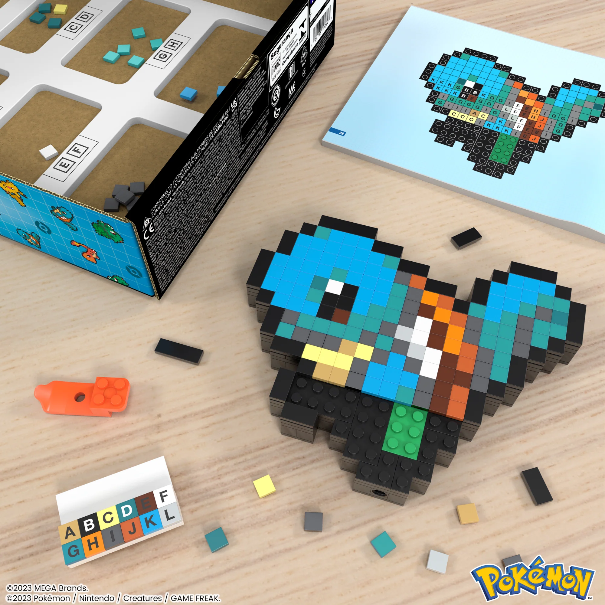 Pokémon Squirtle Building Set by MEGA - Image 4
