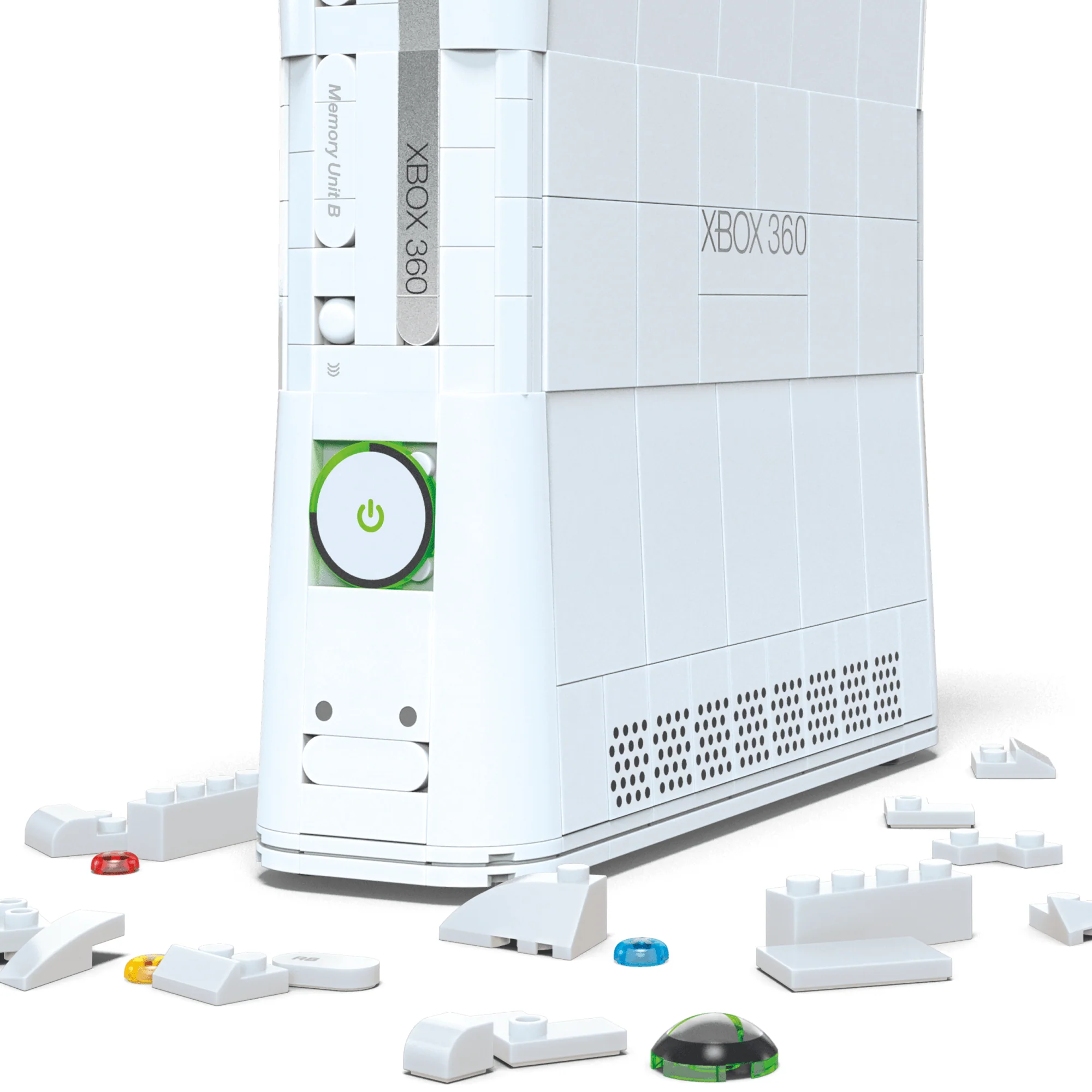 MEGA Microsoft Xbox 360 Replica Building Toy Kit - Image 3