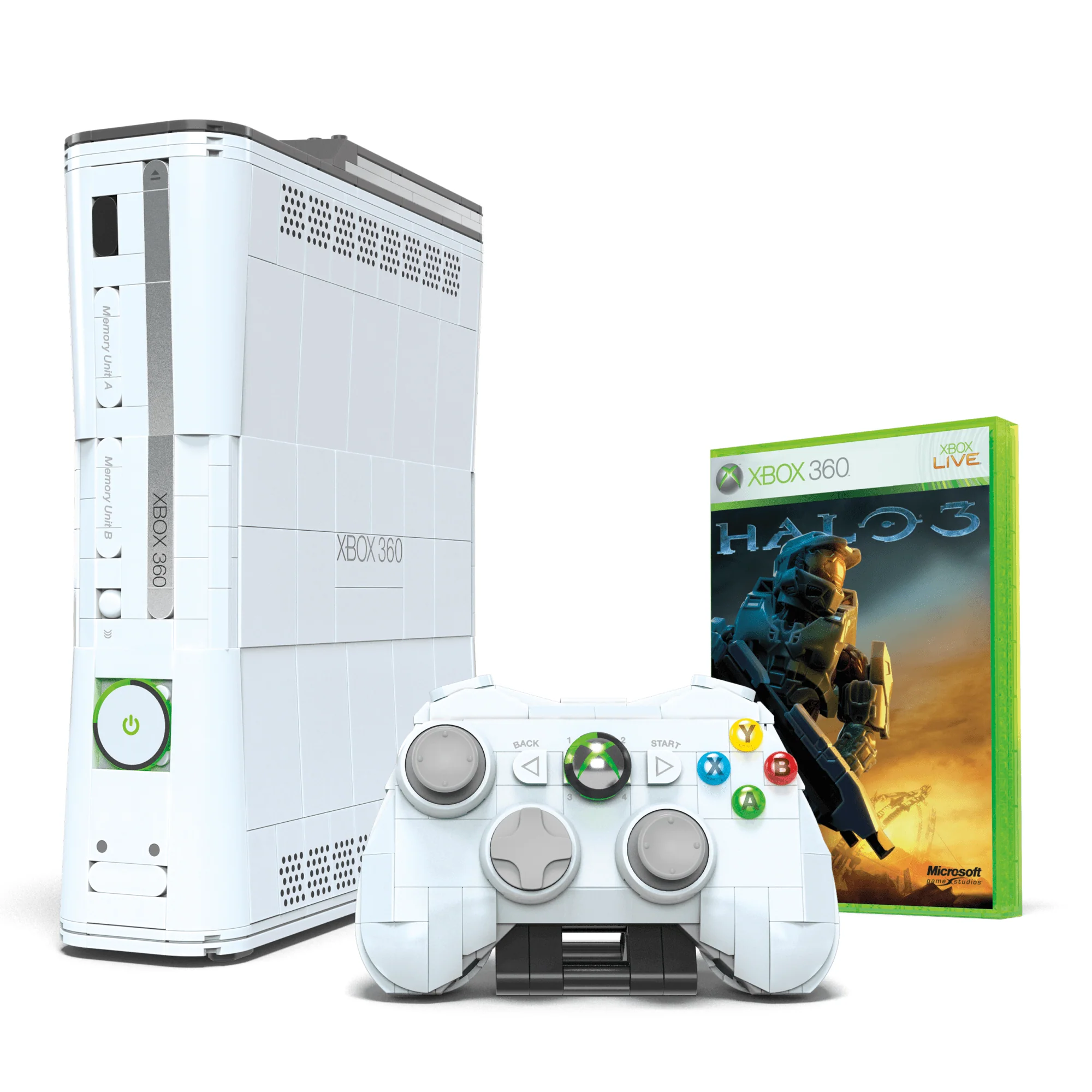 MEGA Microsoft Xbox 360 Replica Building Toy Kit - Image 7