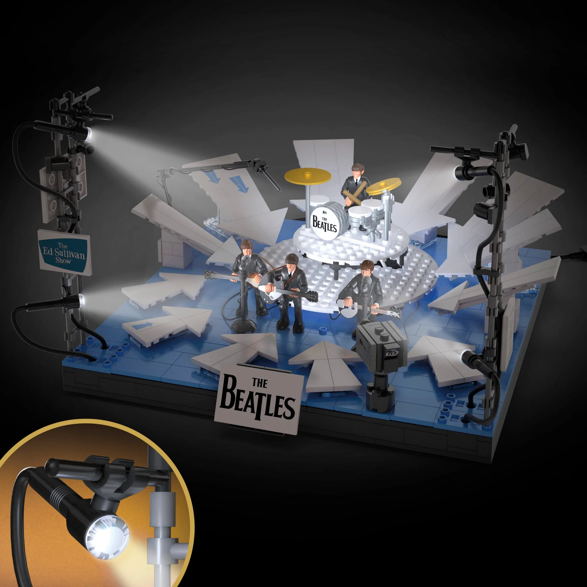 MEGA Showcase The Beatles 'Ladies and Gentlemen, The Beatles!' Building Toy Kit - Image 5