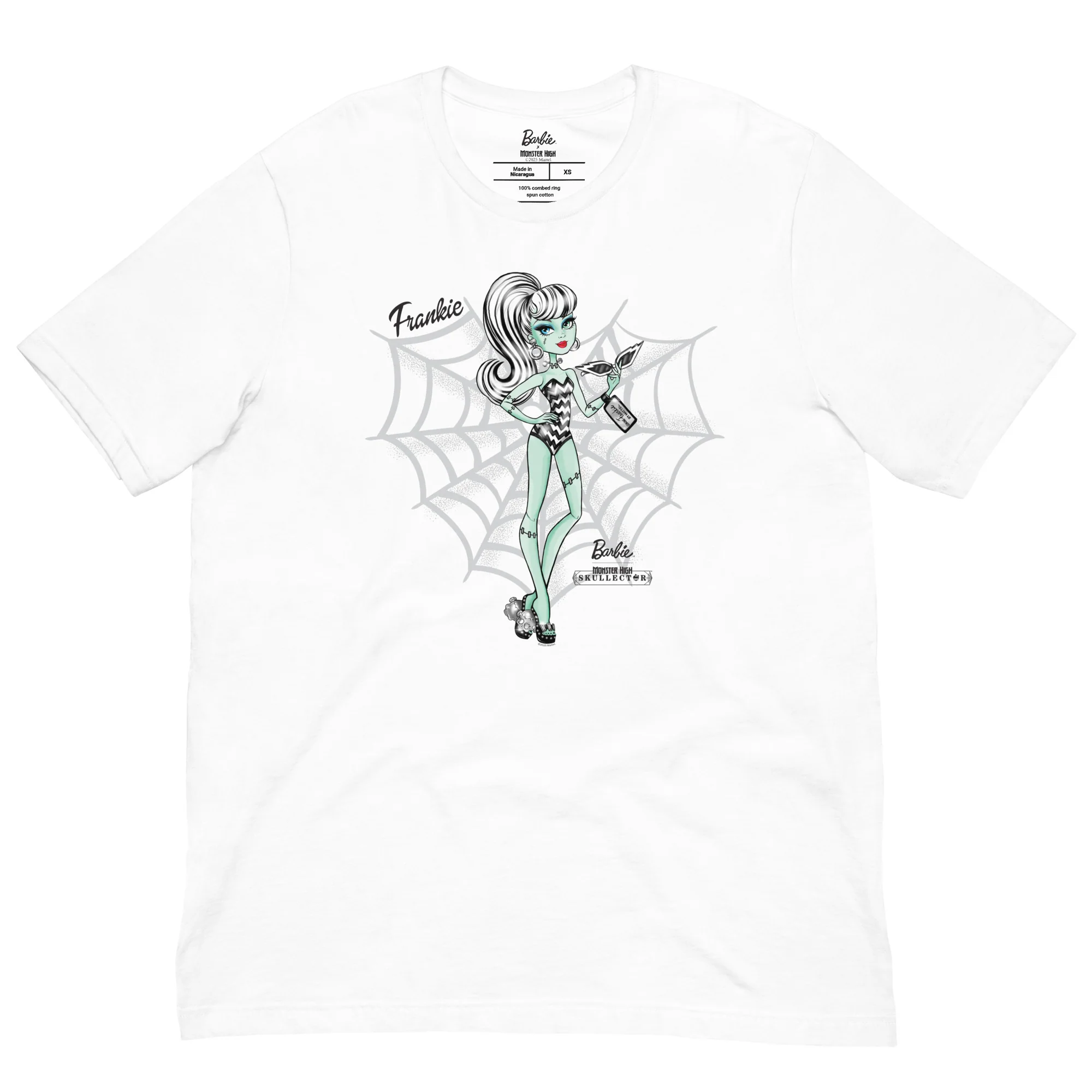Monster High Barbie Frankie Barbie White T-shirt - Image 6