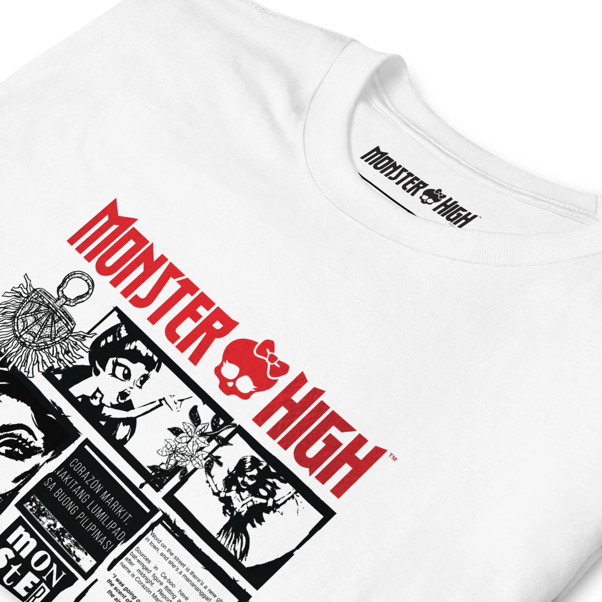 Monster High Corazon Marikit White T-Shirt - Image 5