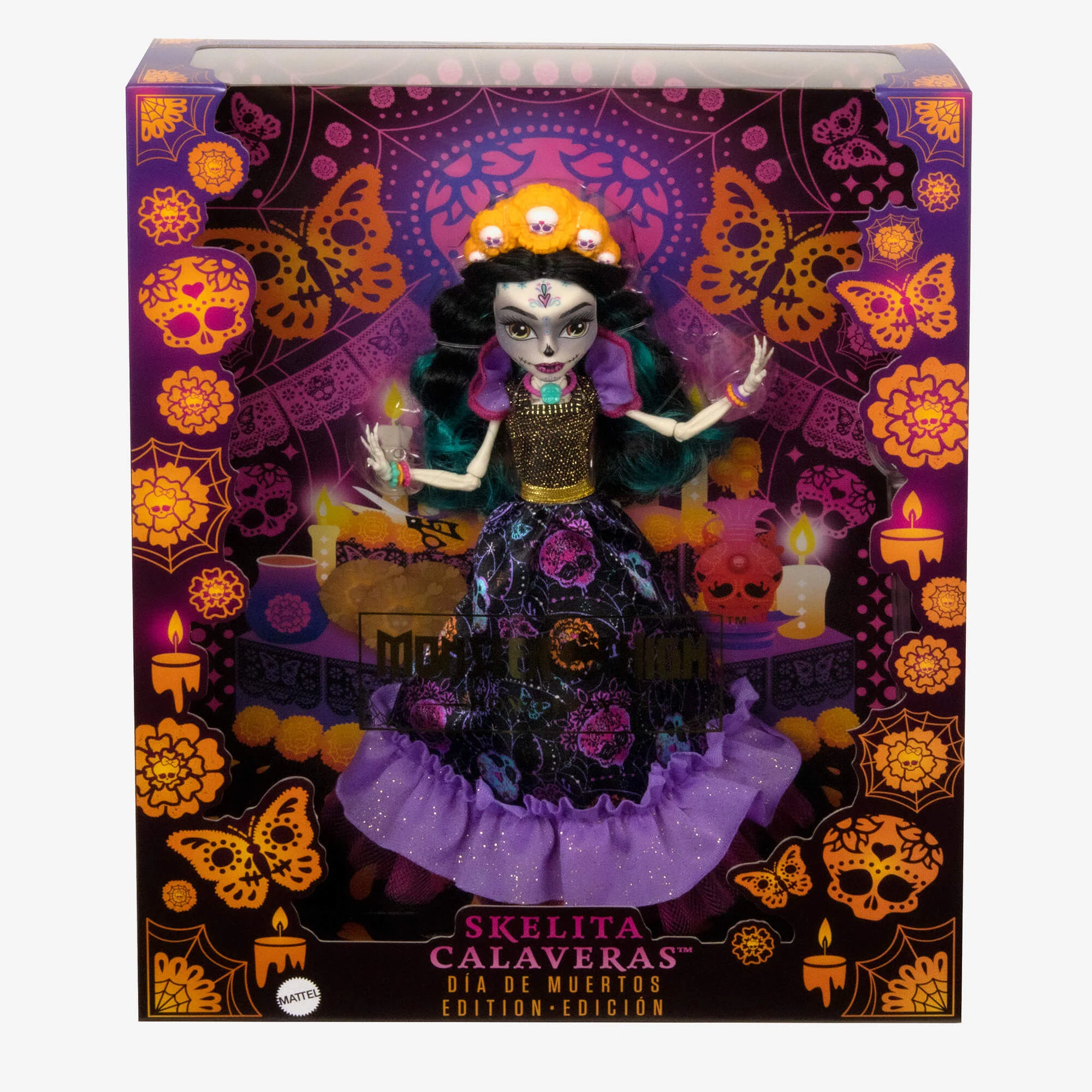 Monster High Howliday DĂa De Muertos Skelita Calaveras Doll - Image 6