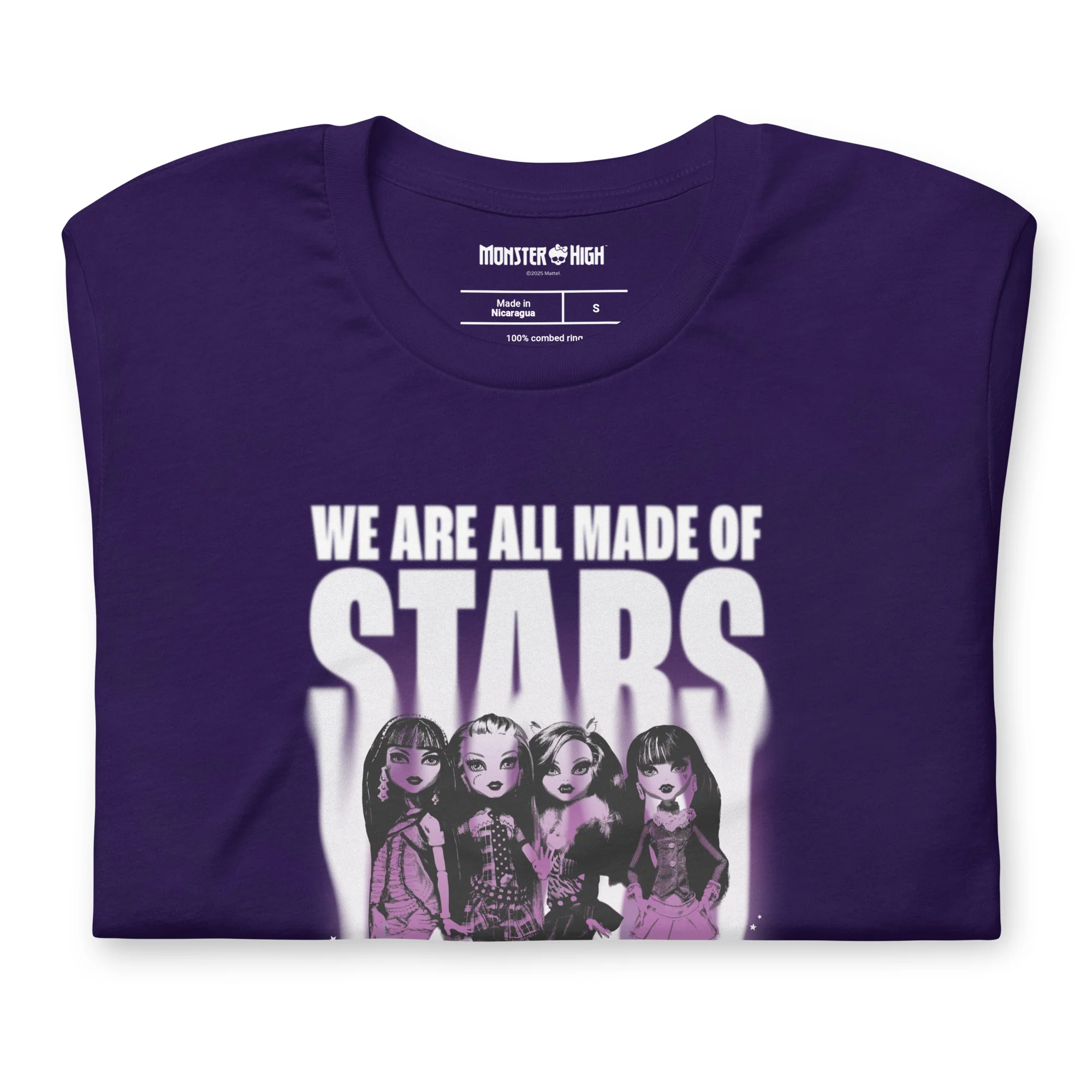 Monster High Made of Stars Purple T-Shirt - Image 4