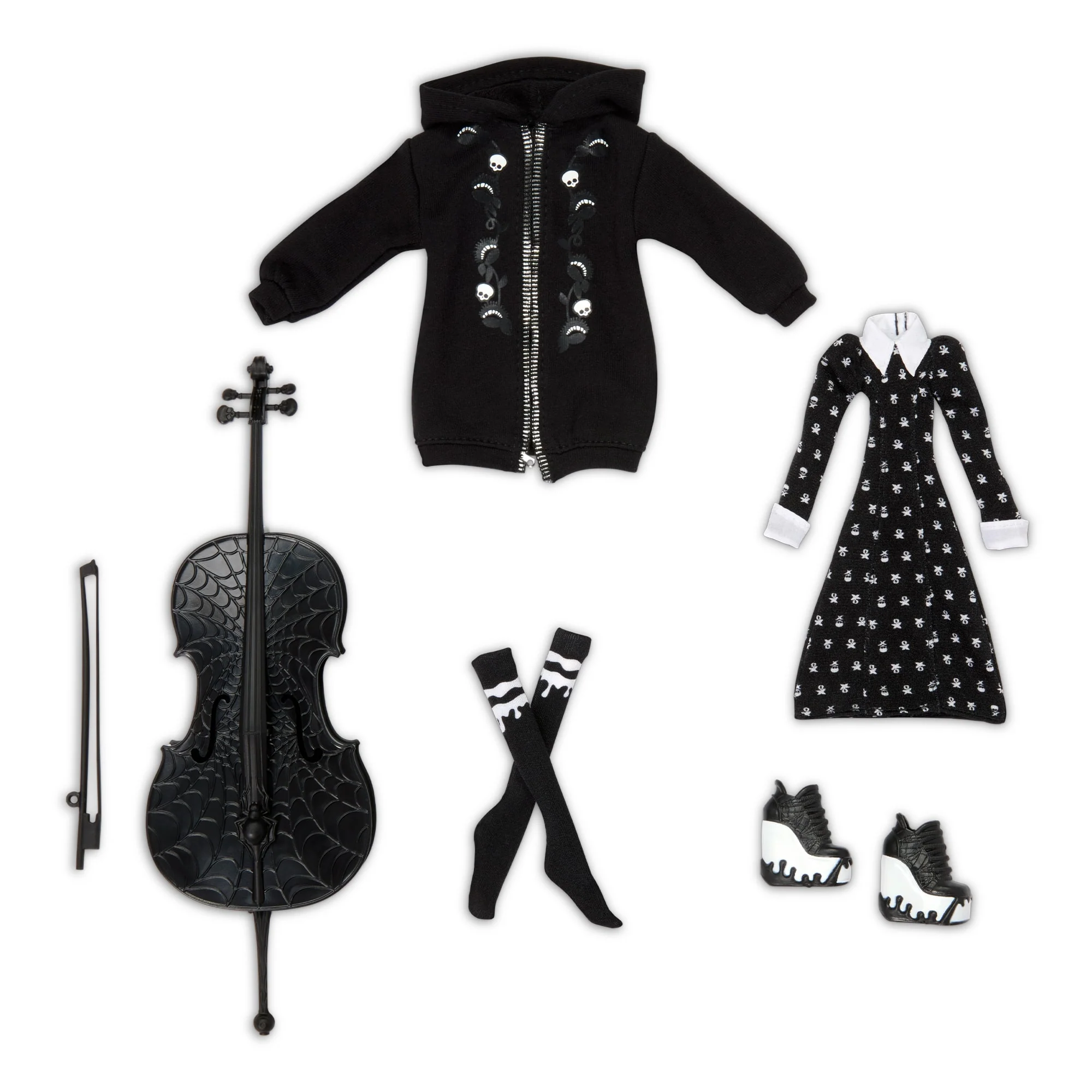 Mattel Creations Exclusive Paint It Black Fashion Pack - Image 3
