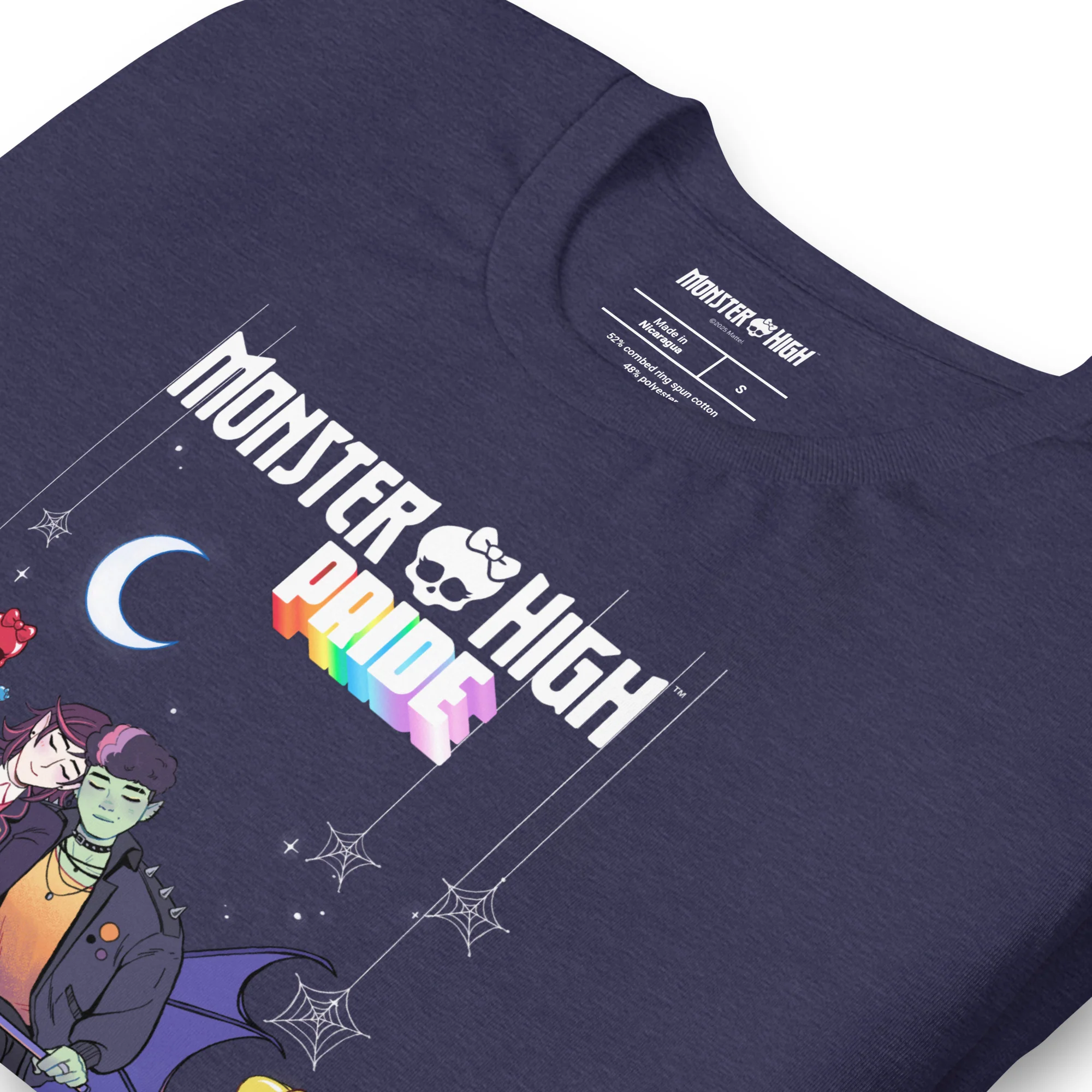 Monster High Pride Kieran & Spelldon Navy T-Shirt - Image 5