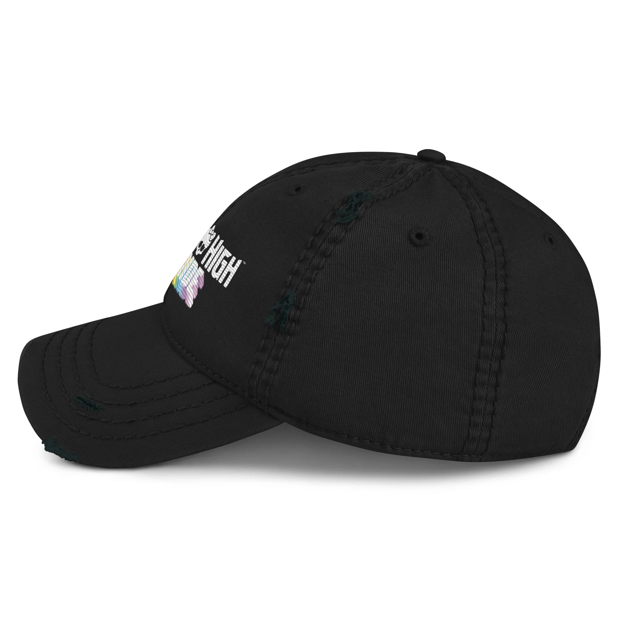 Monster High Pride Logo Black Hat - Image 4