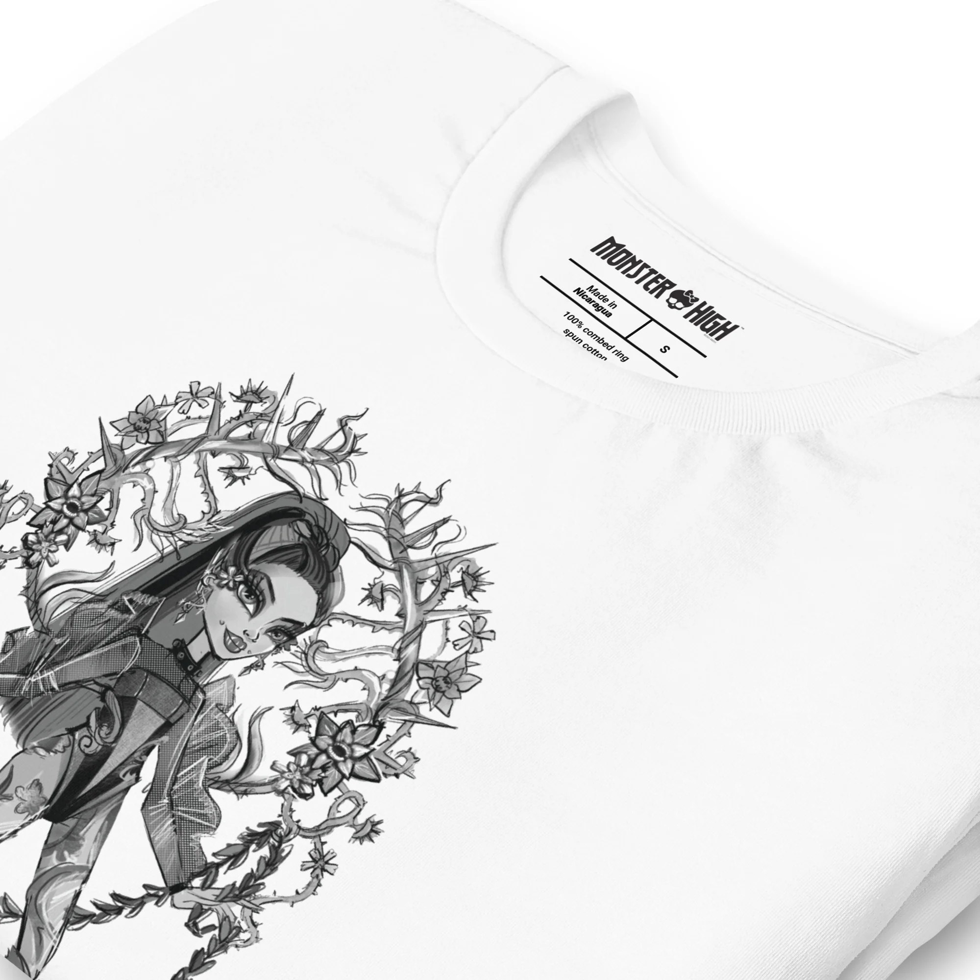 Monster High Venus McFlytrap White T-Shirt - Image 5