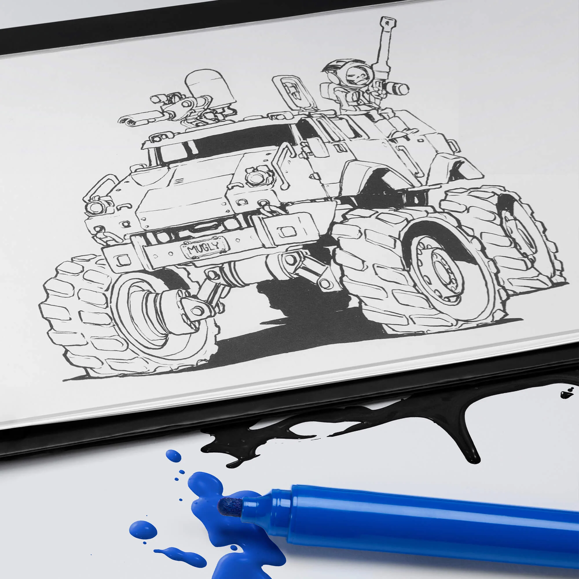 Pictionary Sketchbook x Inktober - Image 6