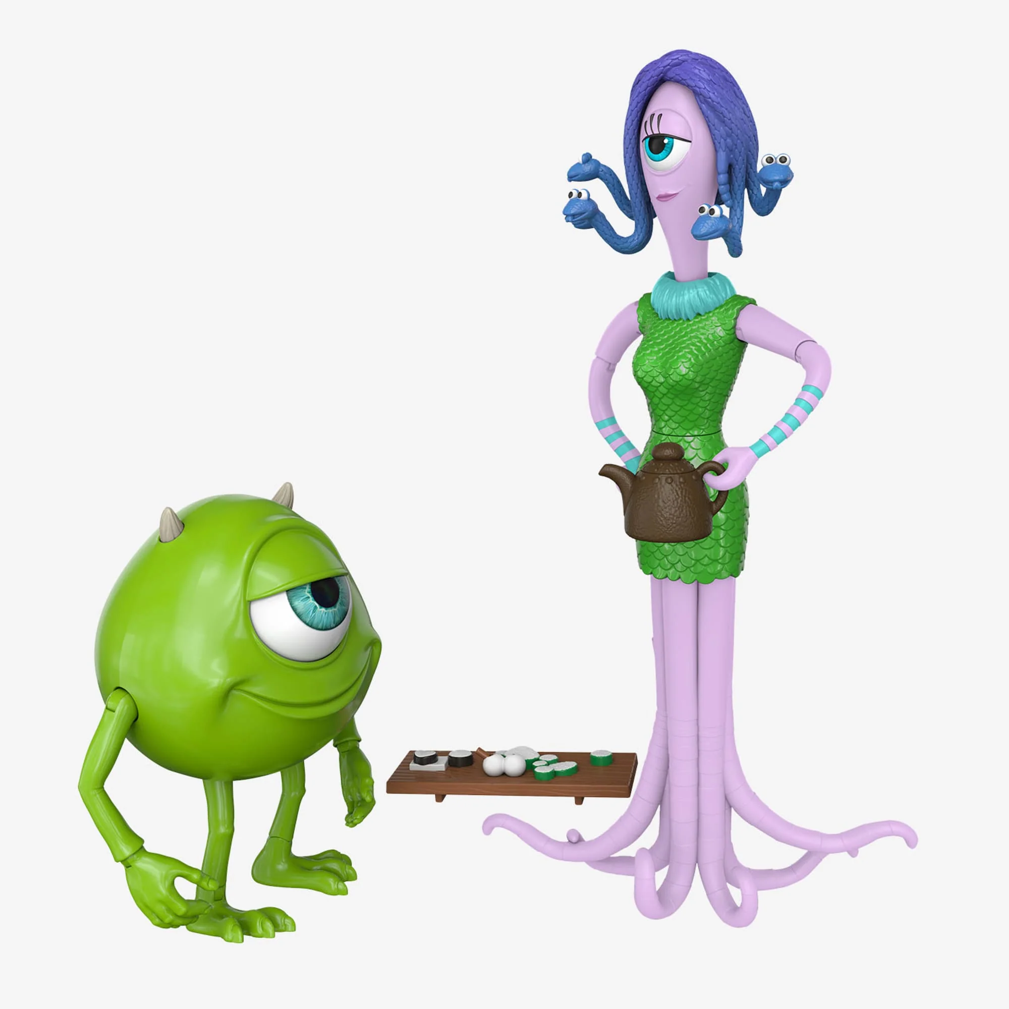 Pixar Featured Favorites Celia & Mike Monsters Inc Figures - Image 2