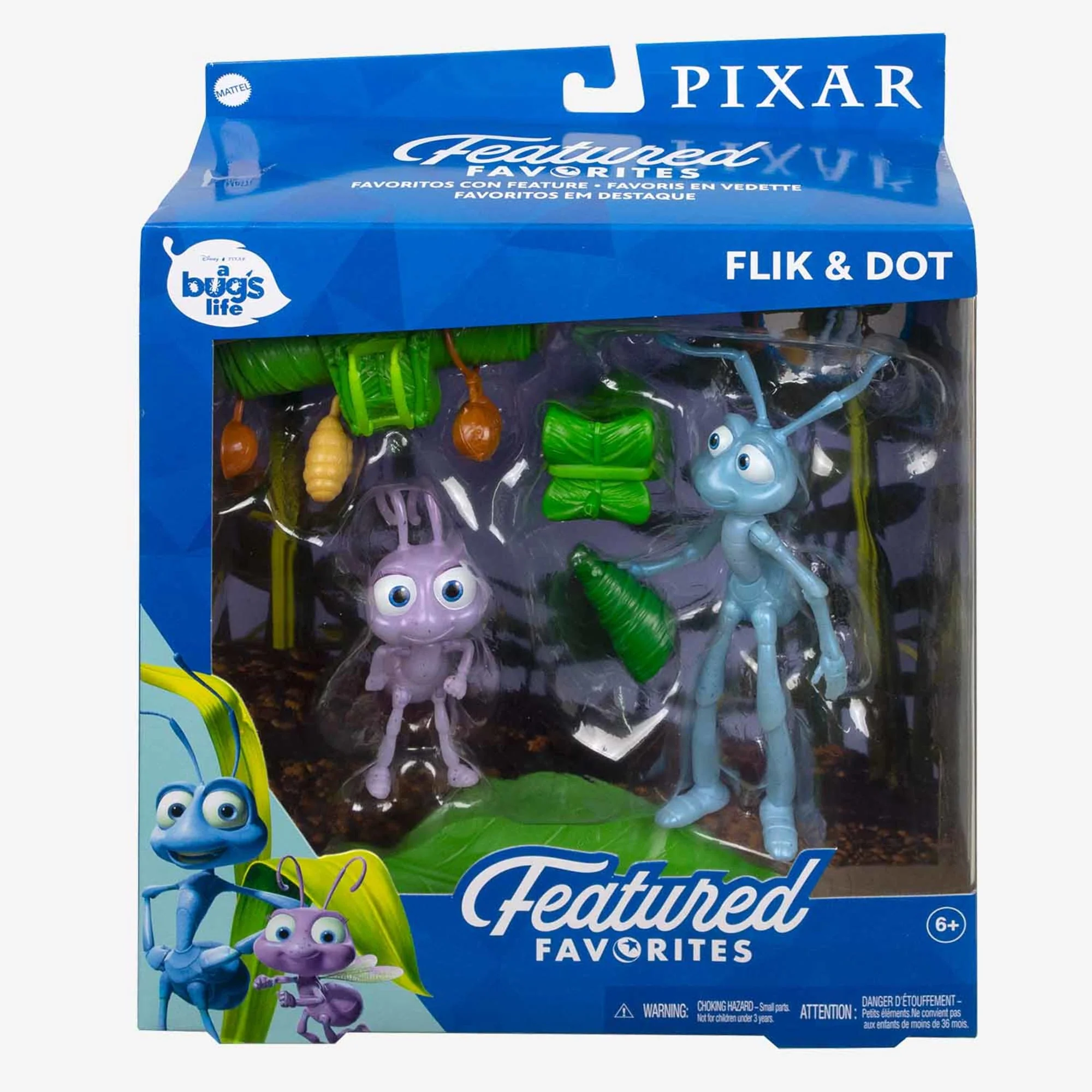 Pixar Featured Favorites Flik & Dot A Bug’s Life Figures - Image 8