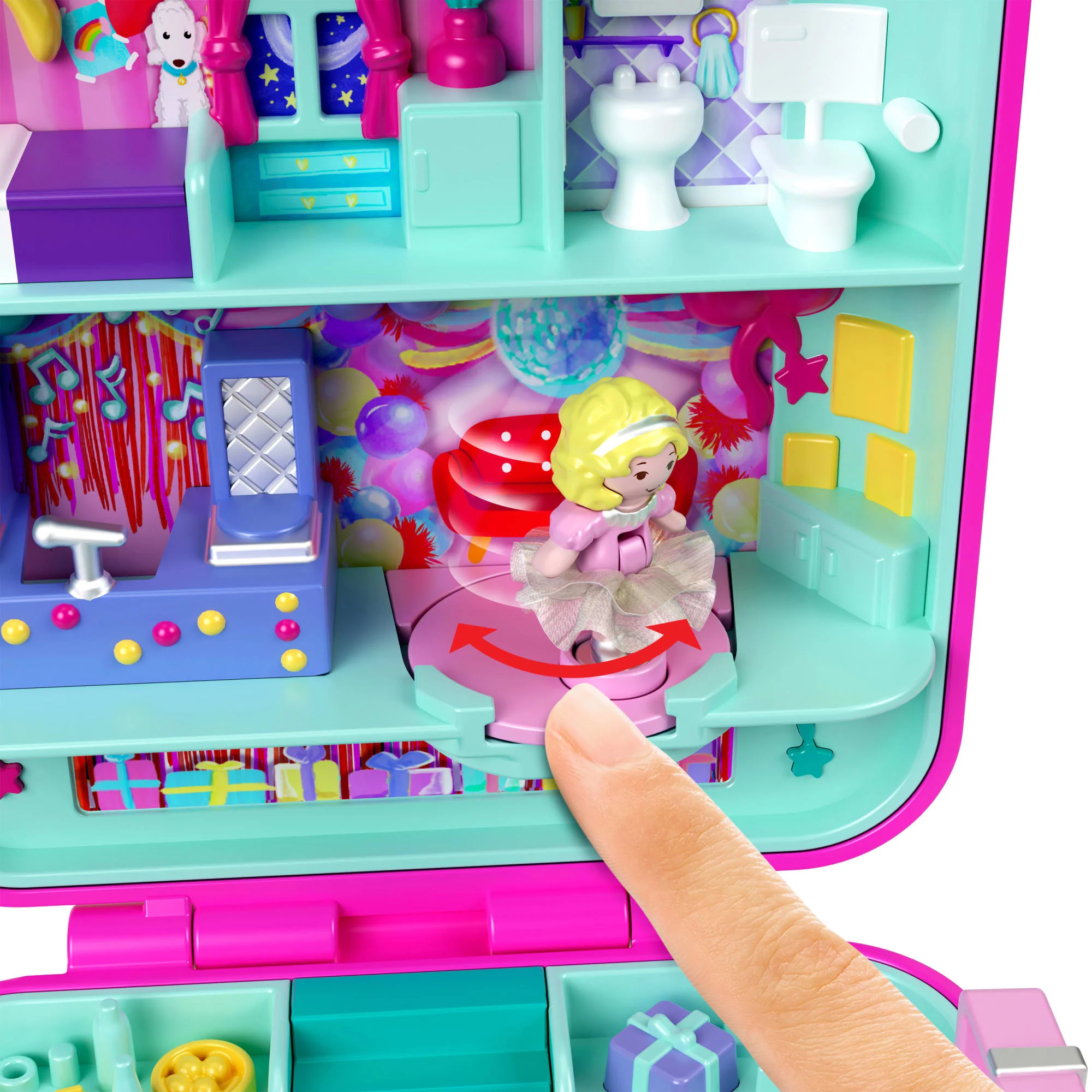 Polly Pocket Mattel 80th Anniversary Heritage Compact - Image 3