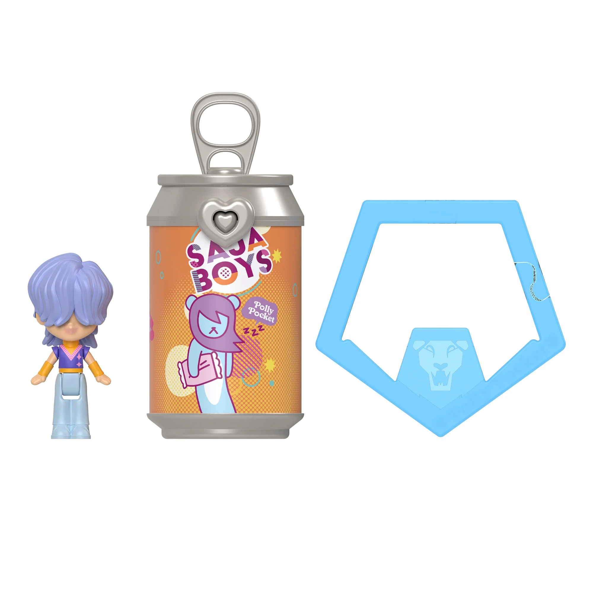Polly Pocket x KPop Demon Hunters Saja Boys 5-Pack - Image 16