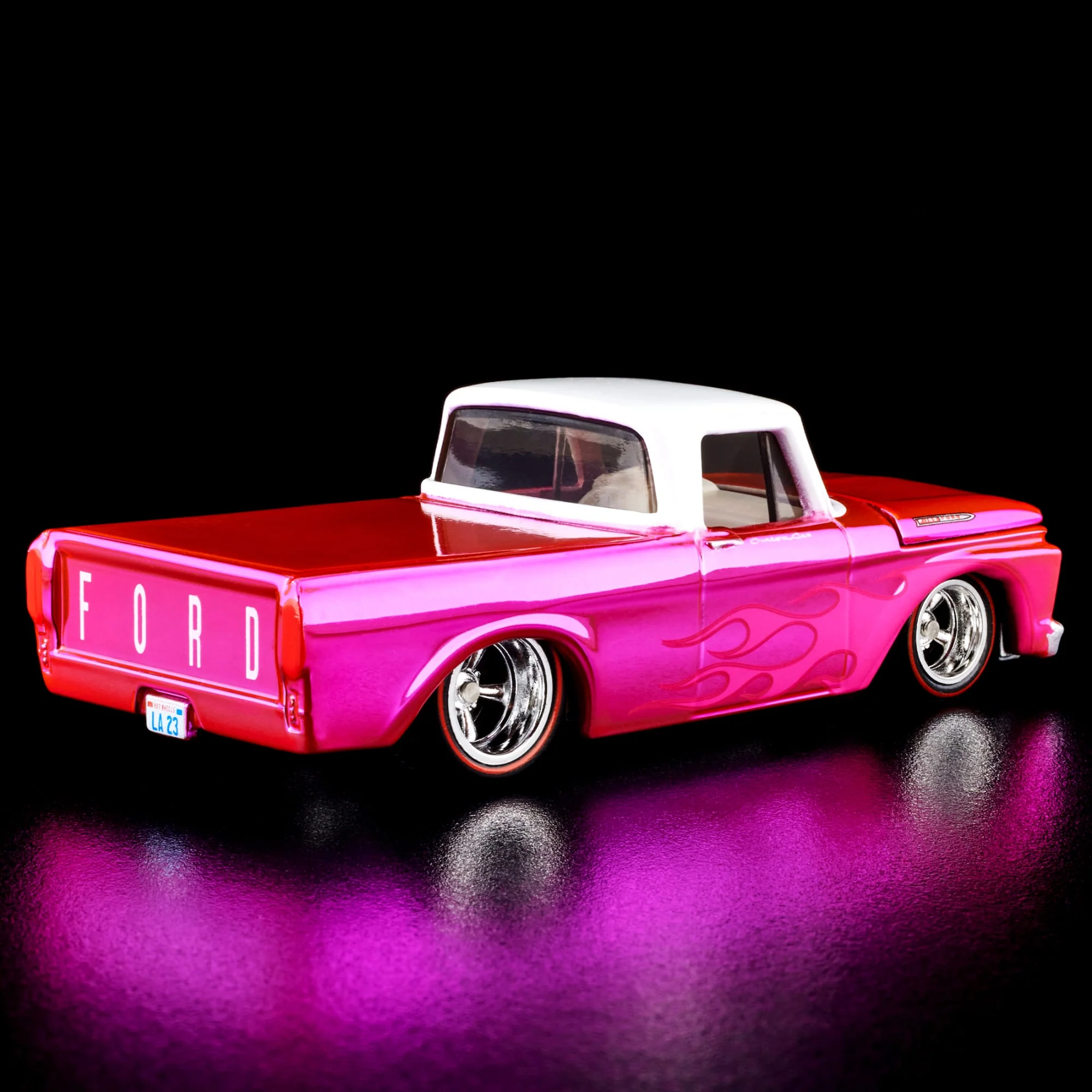RLC Exclusive Pink Edition 1962 Ford F100 - Image 5
