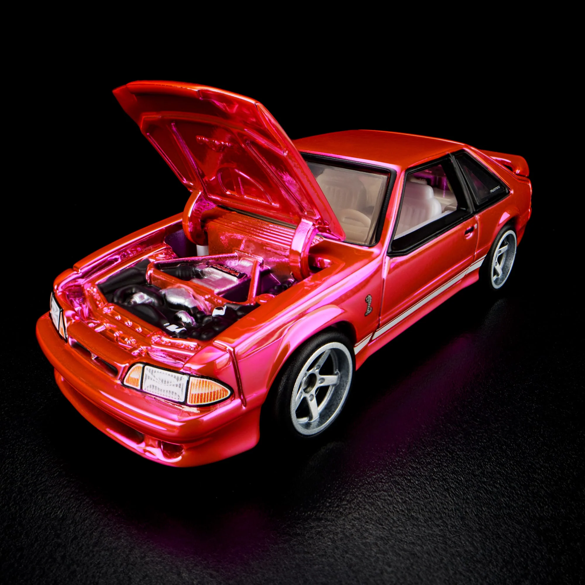 RLC Exclusive Pink Edition 1993 Ford Mustang Cobra R - Image 13