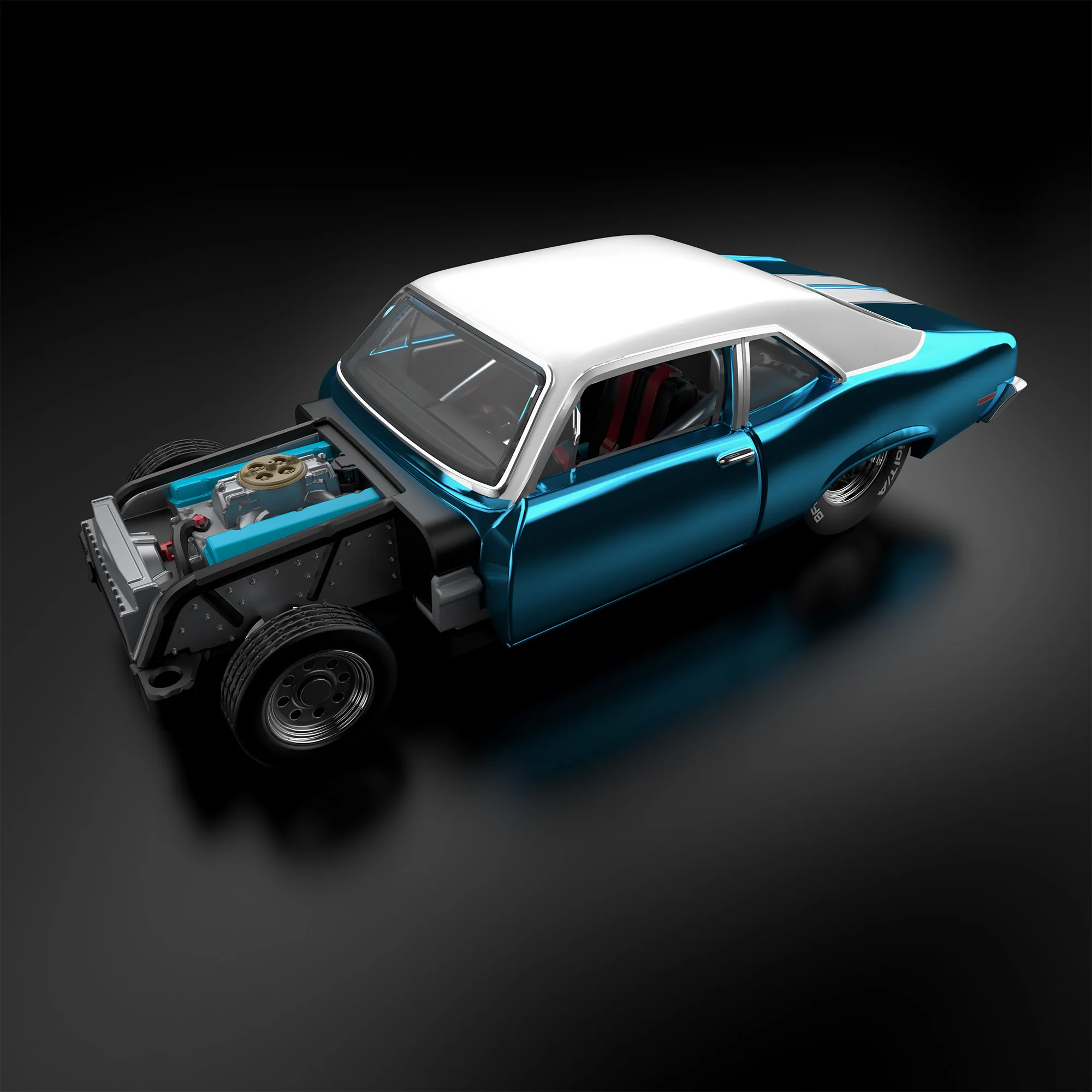 RLC Exclusive sELECTIONs 1972 Chevy Nova SS - Image 3