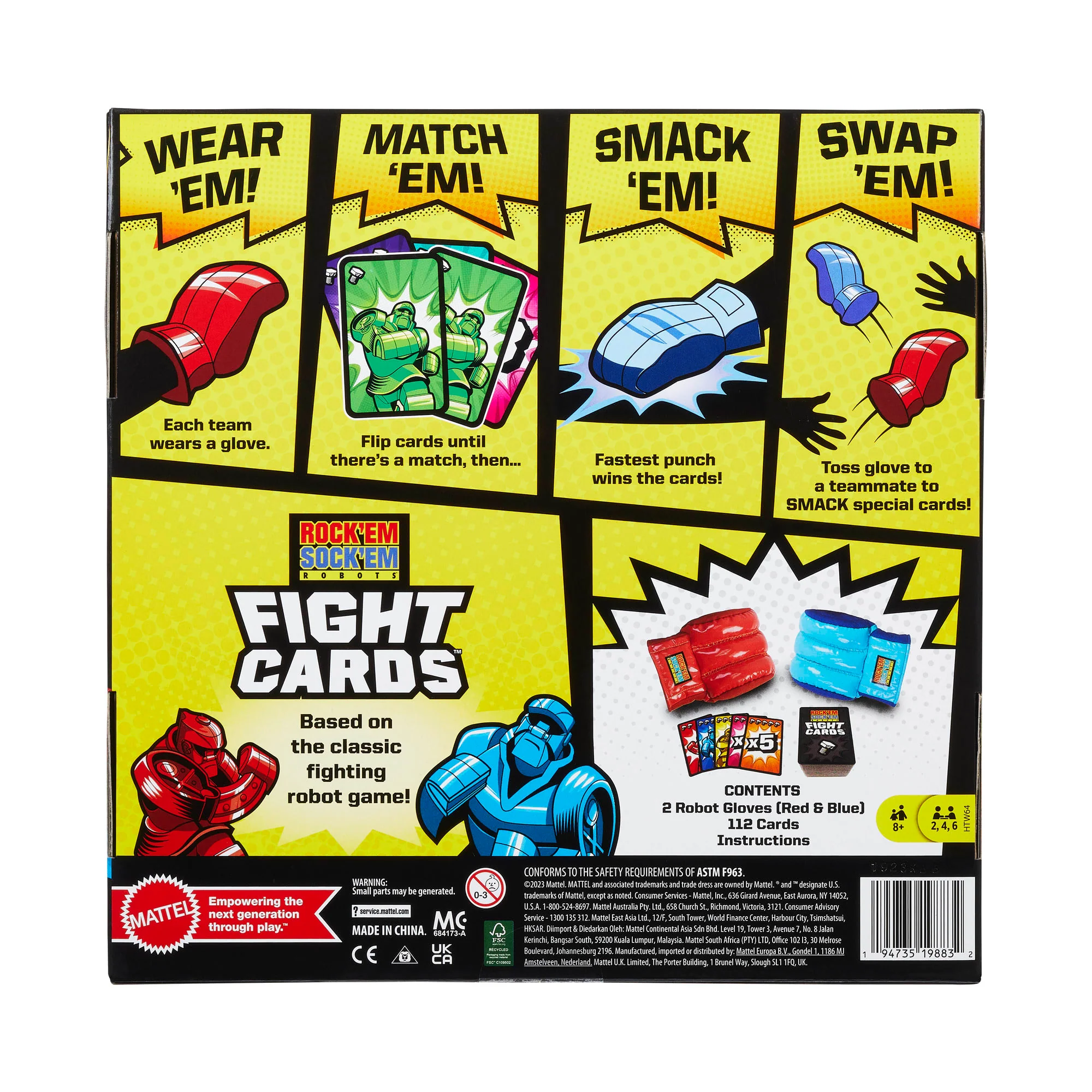 Rock ‘Em Sock ‘Em Robots Fight Cards - Image 12