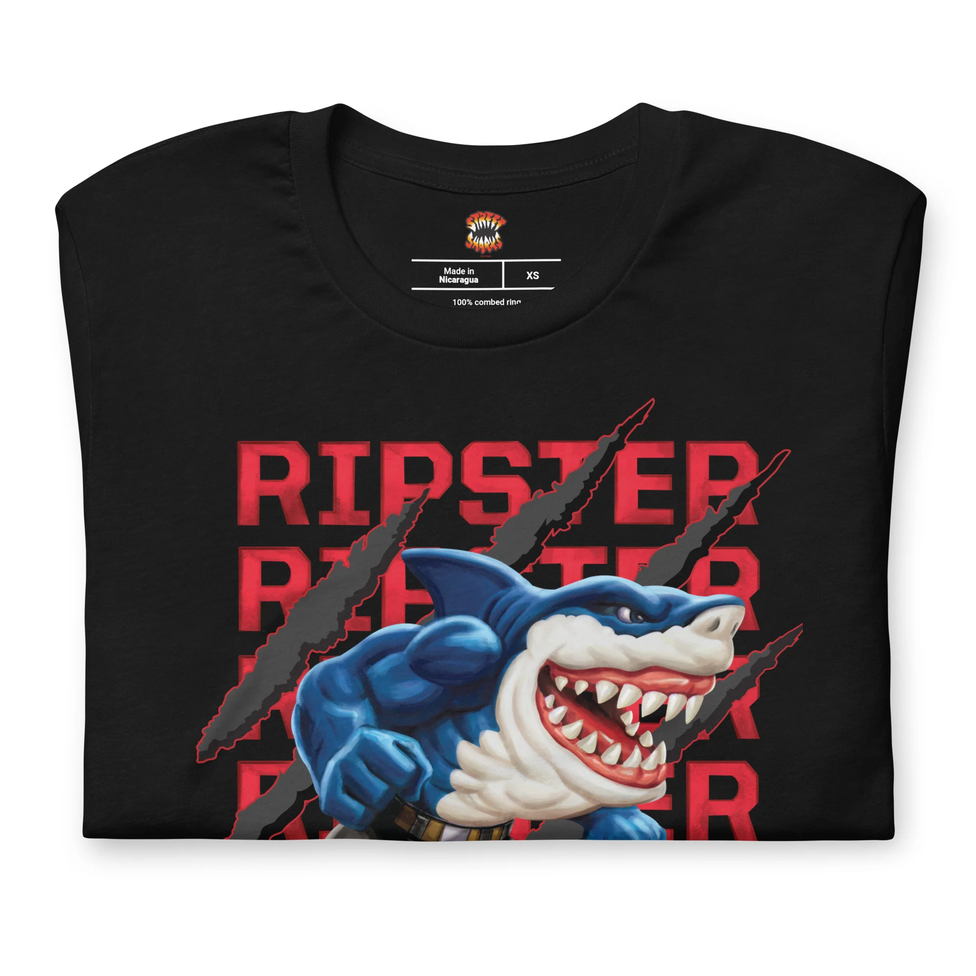 Street Sharks Ripster Slash T-Shirt - Image 3