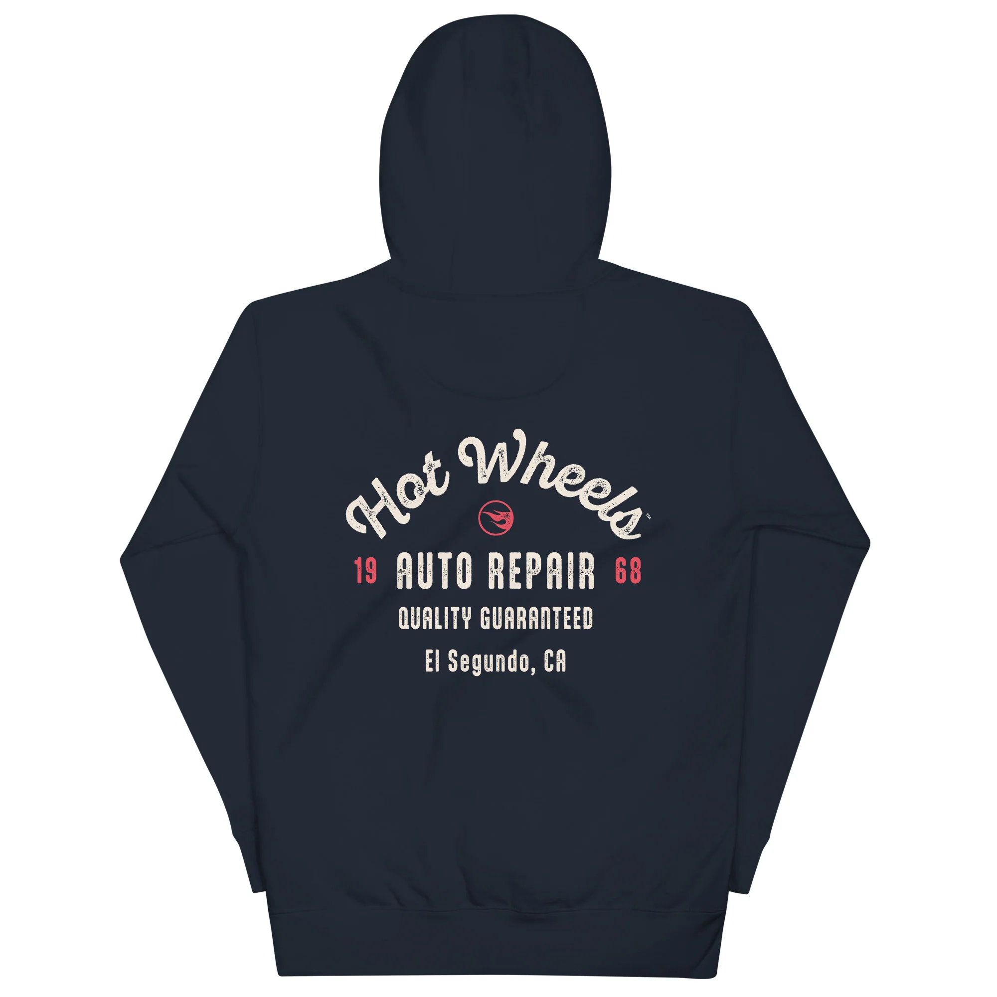 Hot Wheels Customizable Auto Repair Mechanic Navy Hoodie - Image 3
