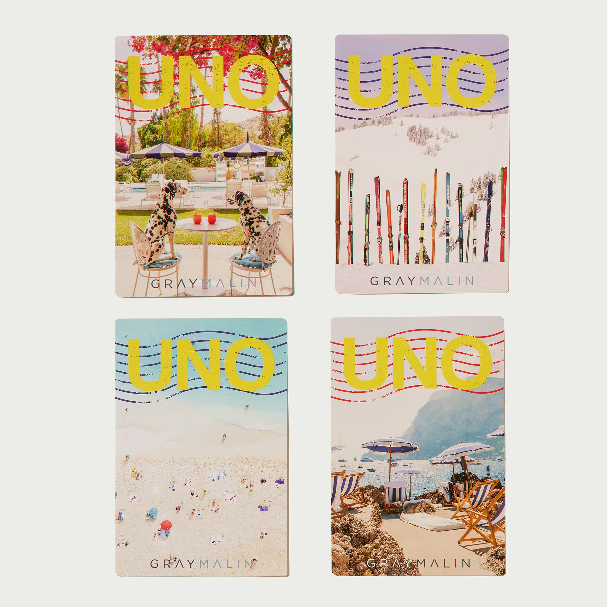 UNO Artiste Series Gray Malin Card Deck - Image 3