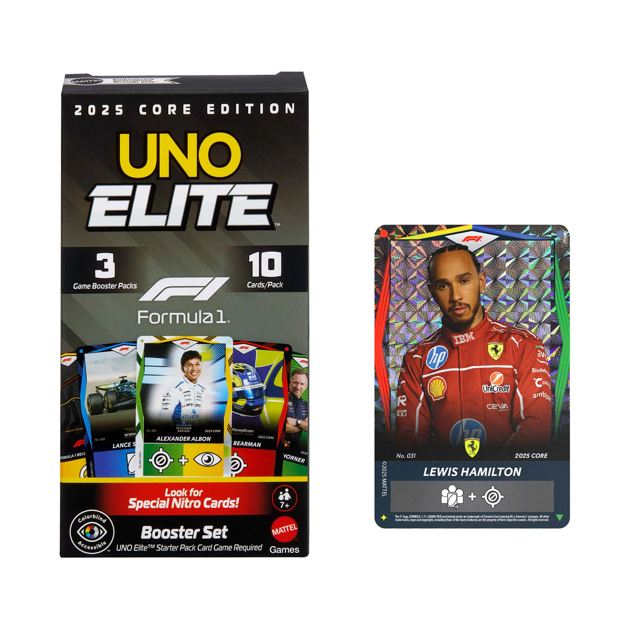 UNO Elite™ Formula 1® 2025 Core Edition Booster Set - Image 4