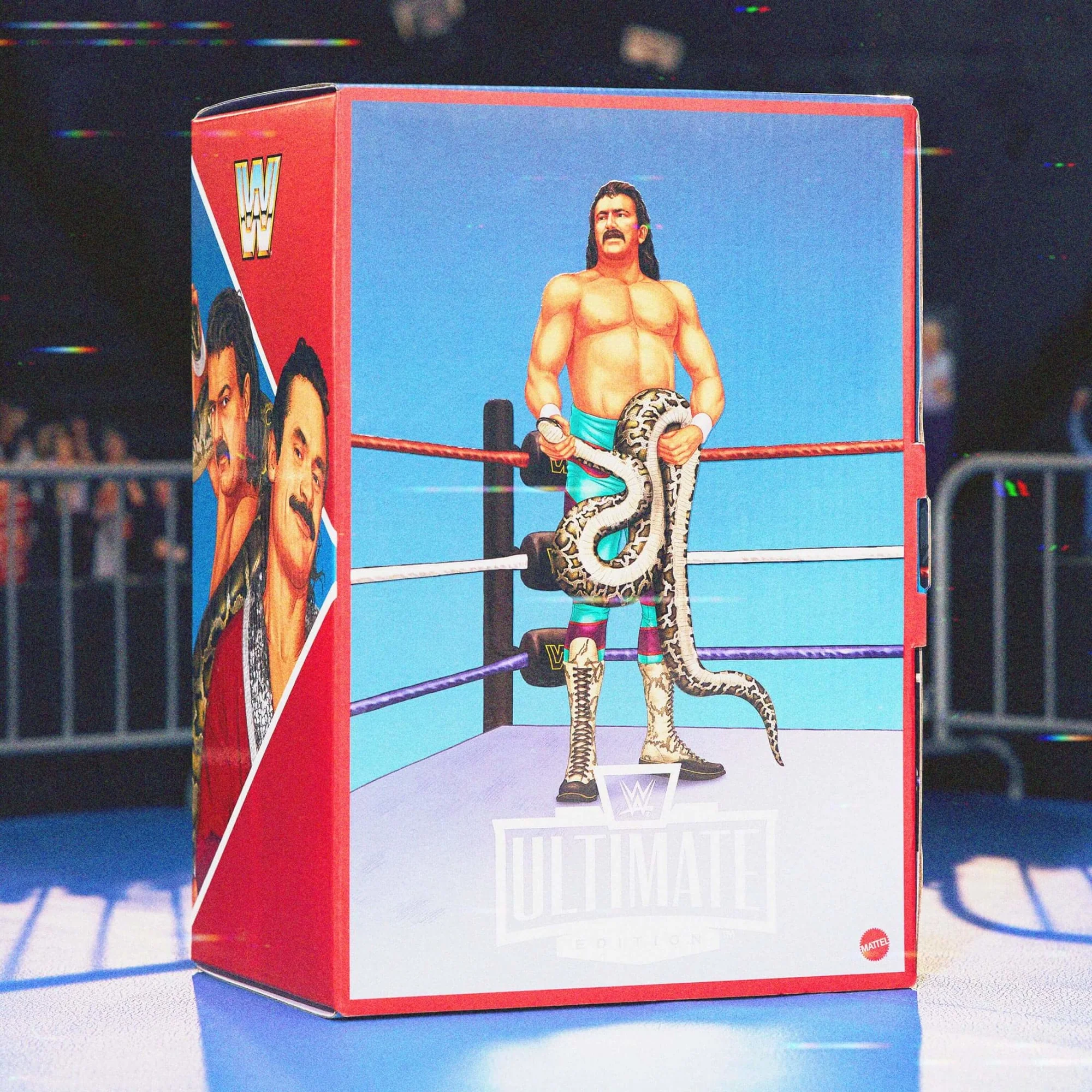WWE Action Figure Ultimate Edition Coliseum Collection Jake “The Snake” Roberts & “Ravishing” Rick Rude 2-Pack - Image 11