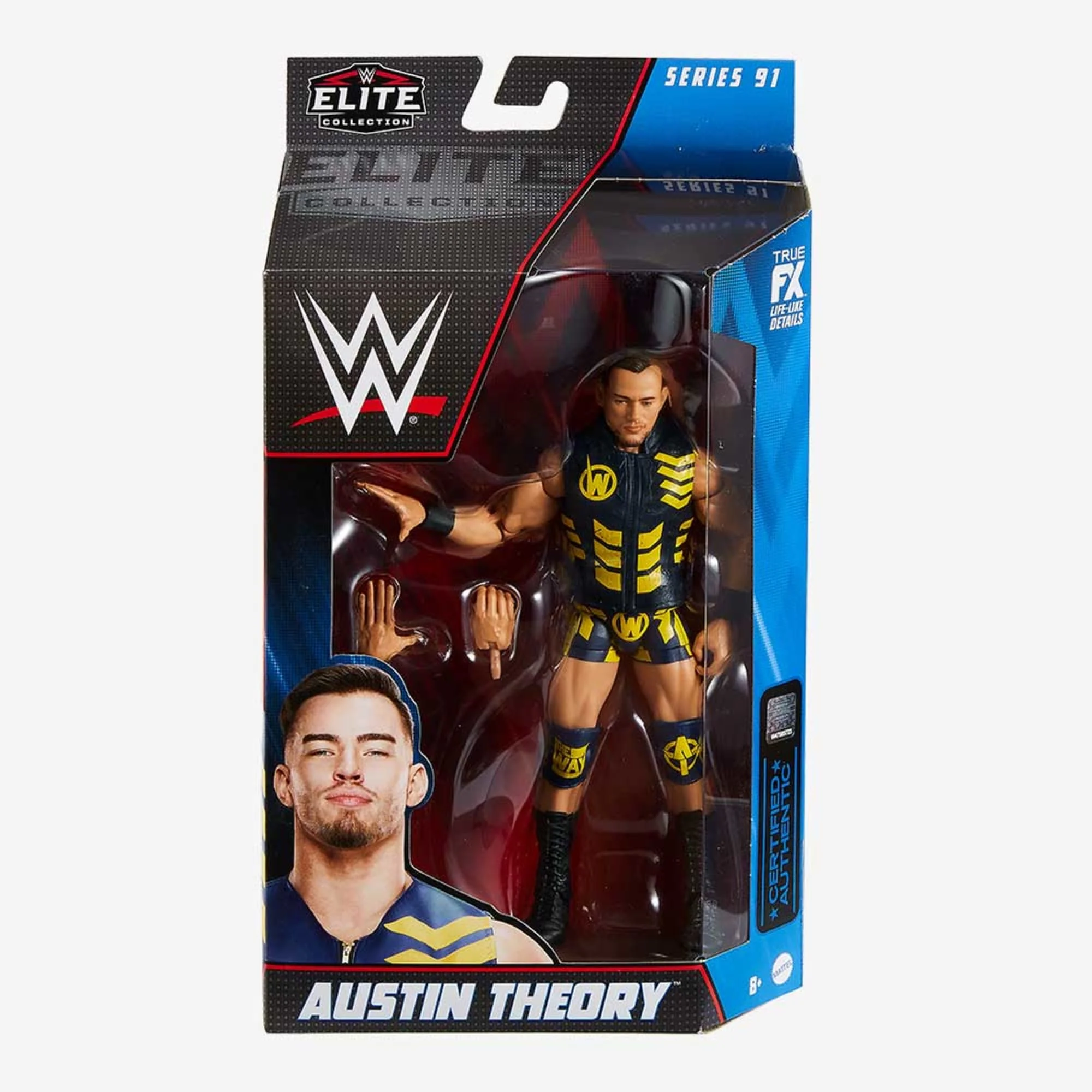 WWE Austin Theory Elite Collection Action Figure - Image 6