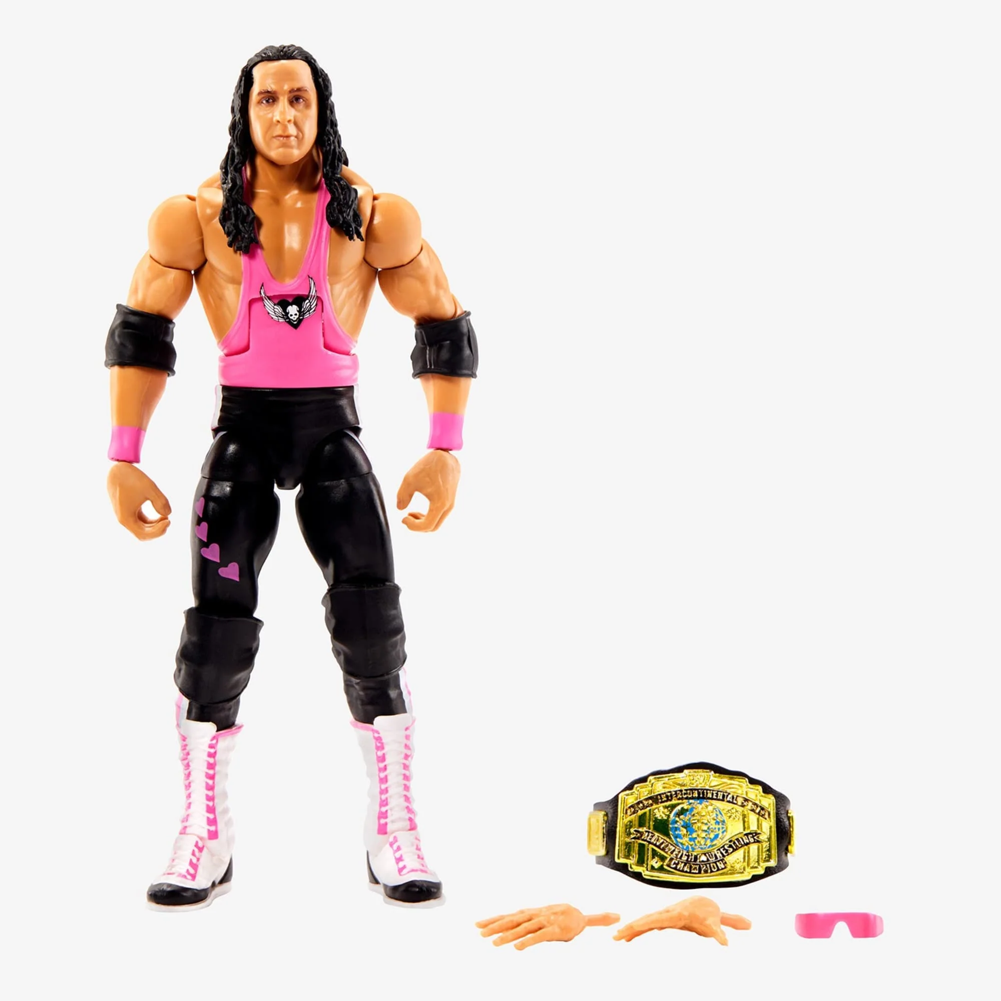WWE Bret "Hit Man" Hart™ Elite Collection Action Figure - Image 5