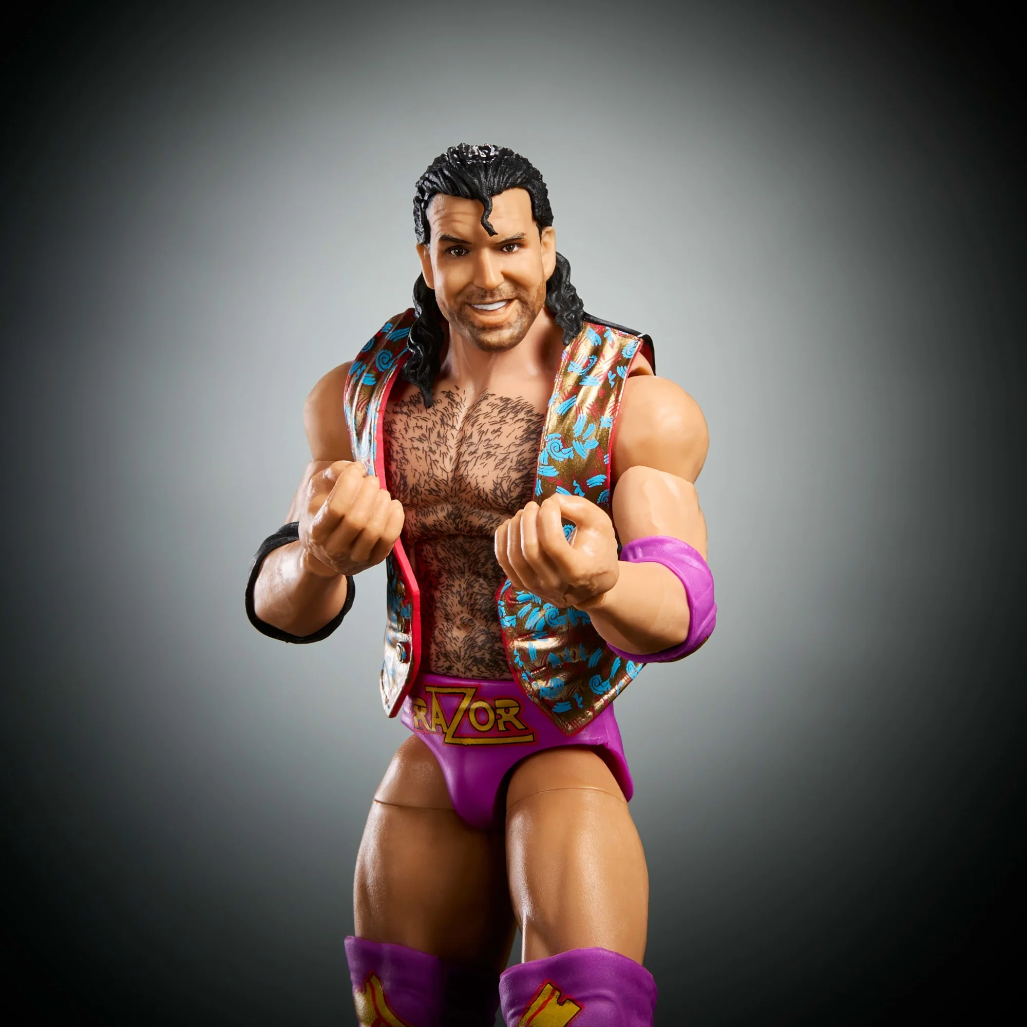 WWE Legends Elite Collection Razor Ramon Action Figure - Image 3