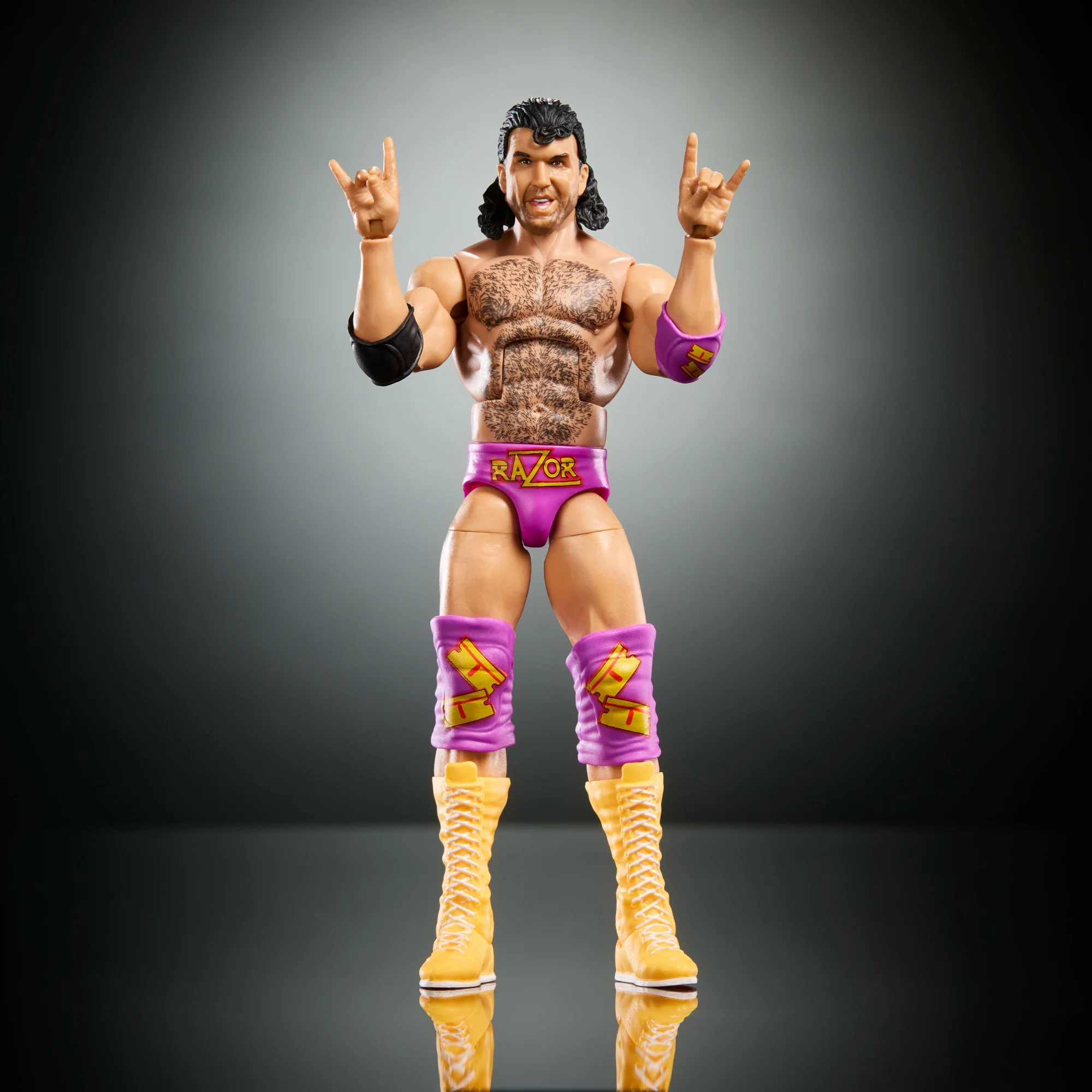 WWE Legends Elite Collection Razor Ramon Action Figure - Image 4