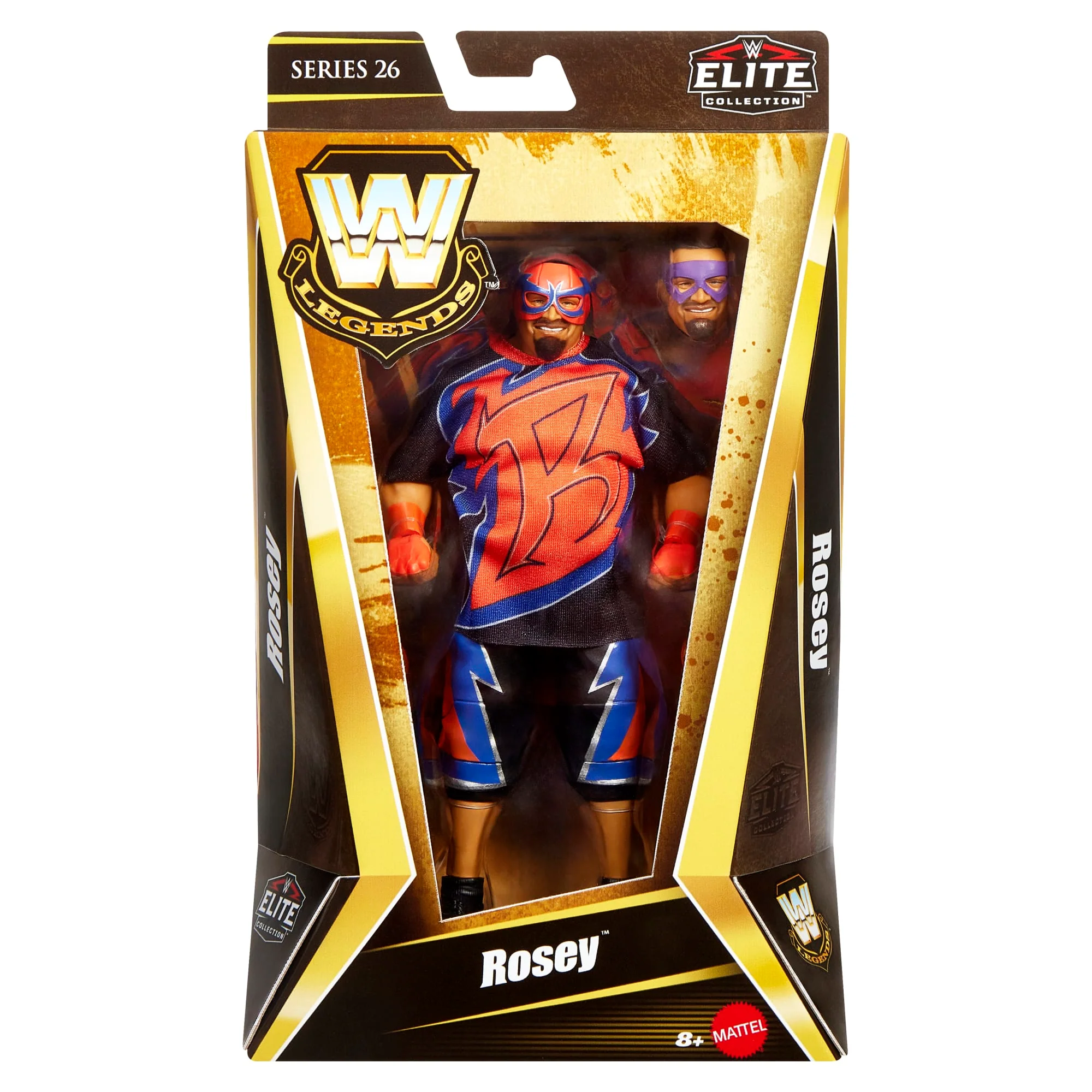 WWE Elite Legends Rosey Action Figure - Image 6