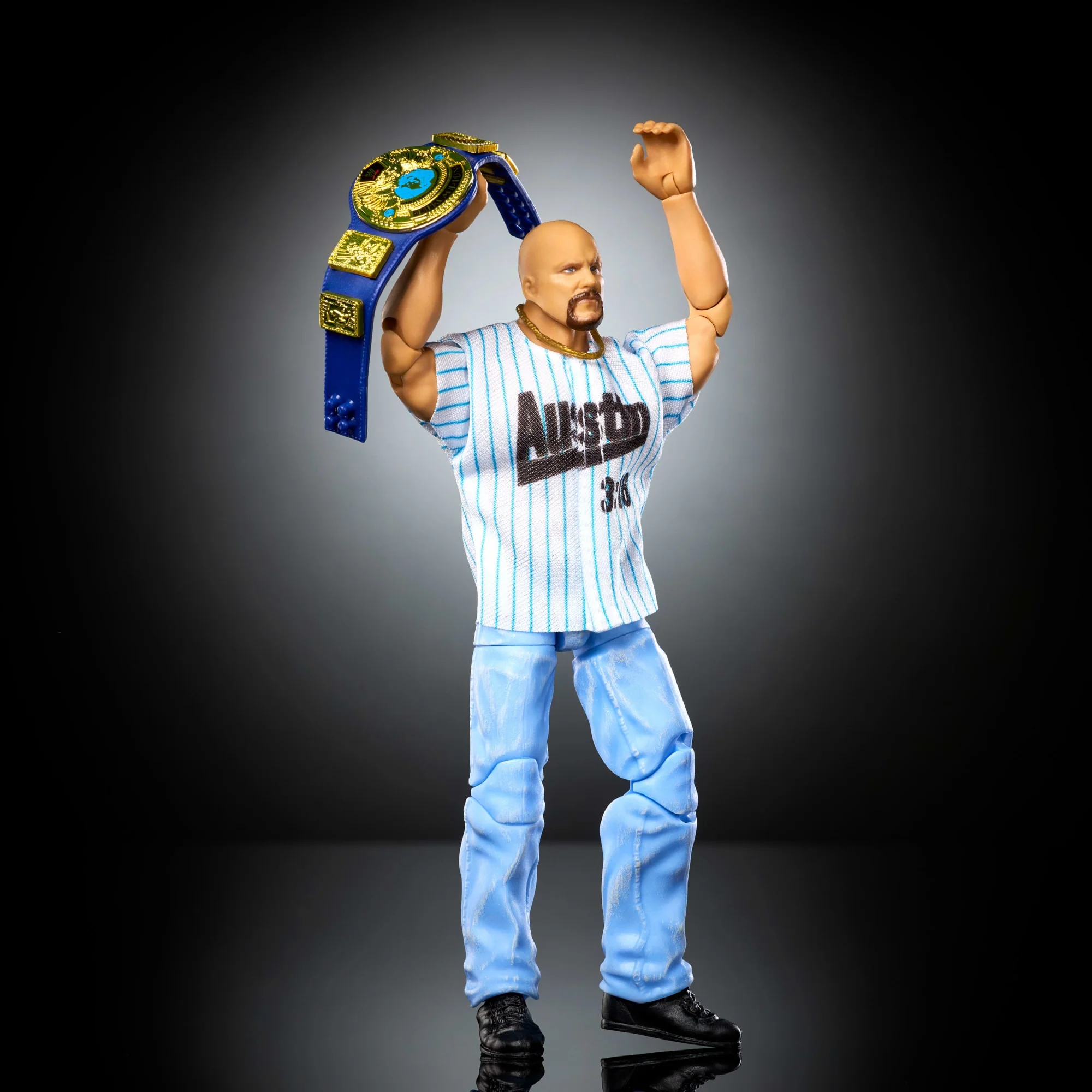 WWE Legends Elite Collection ‘Stone Cold’ Steve Austin Action Figure - Image 2