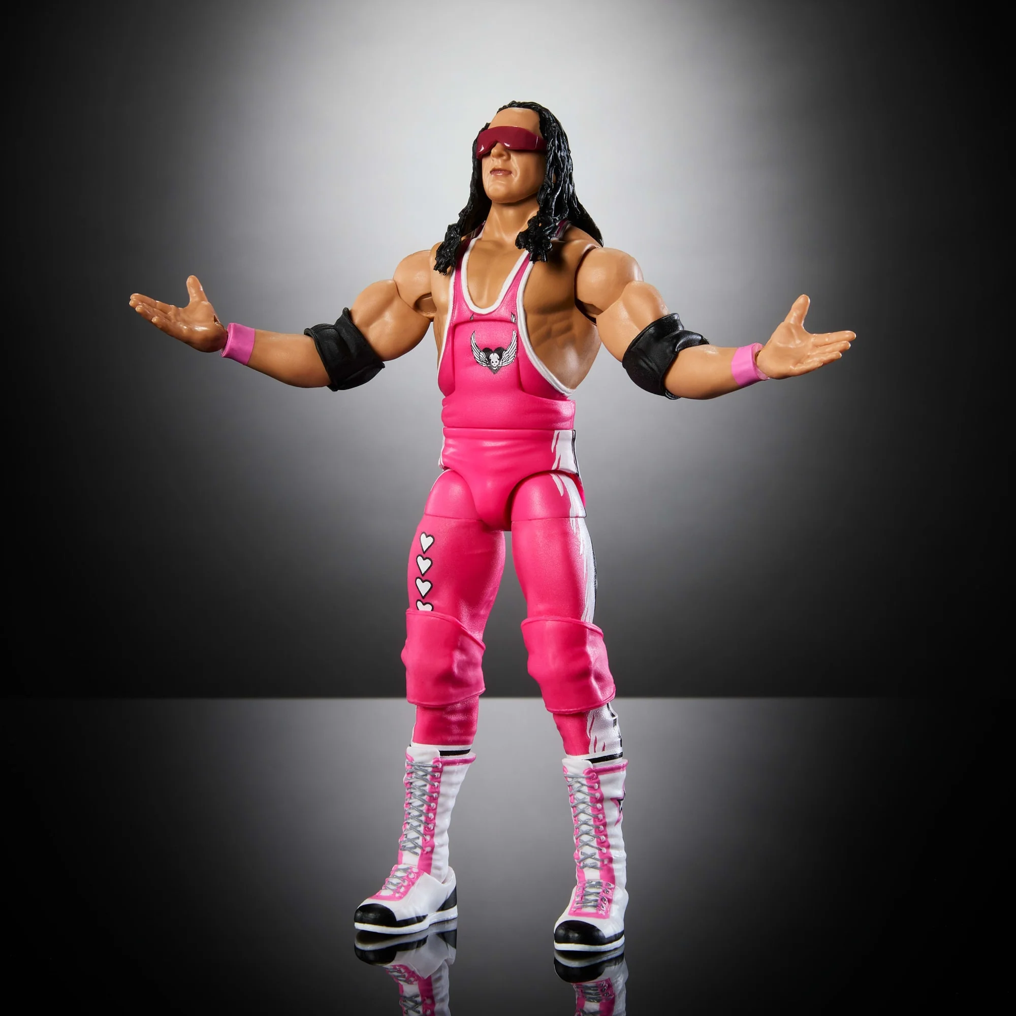 WWE Elite Legends Bret “Hit Man” Hart Action Figure - Image 4