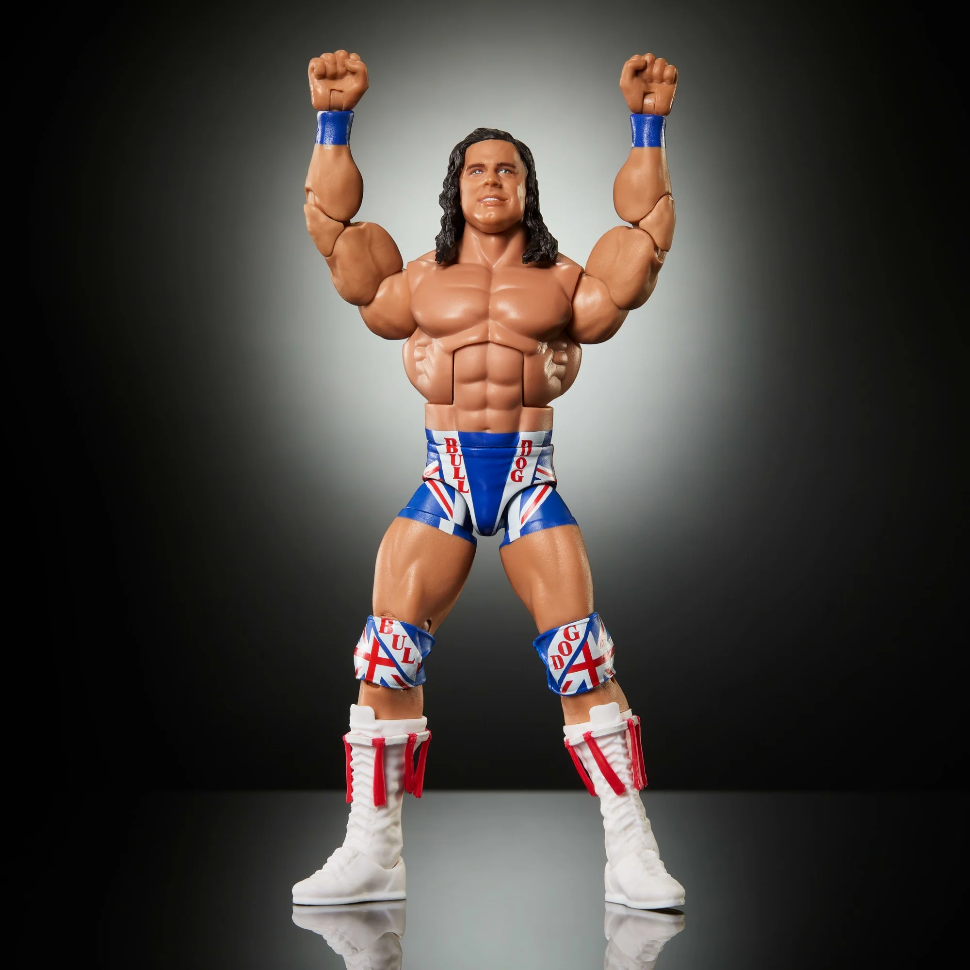 WWE Elite Legends British Bulldog Action Figure - Image 2