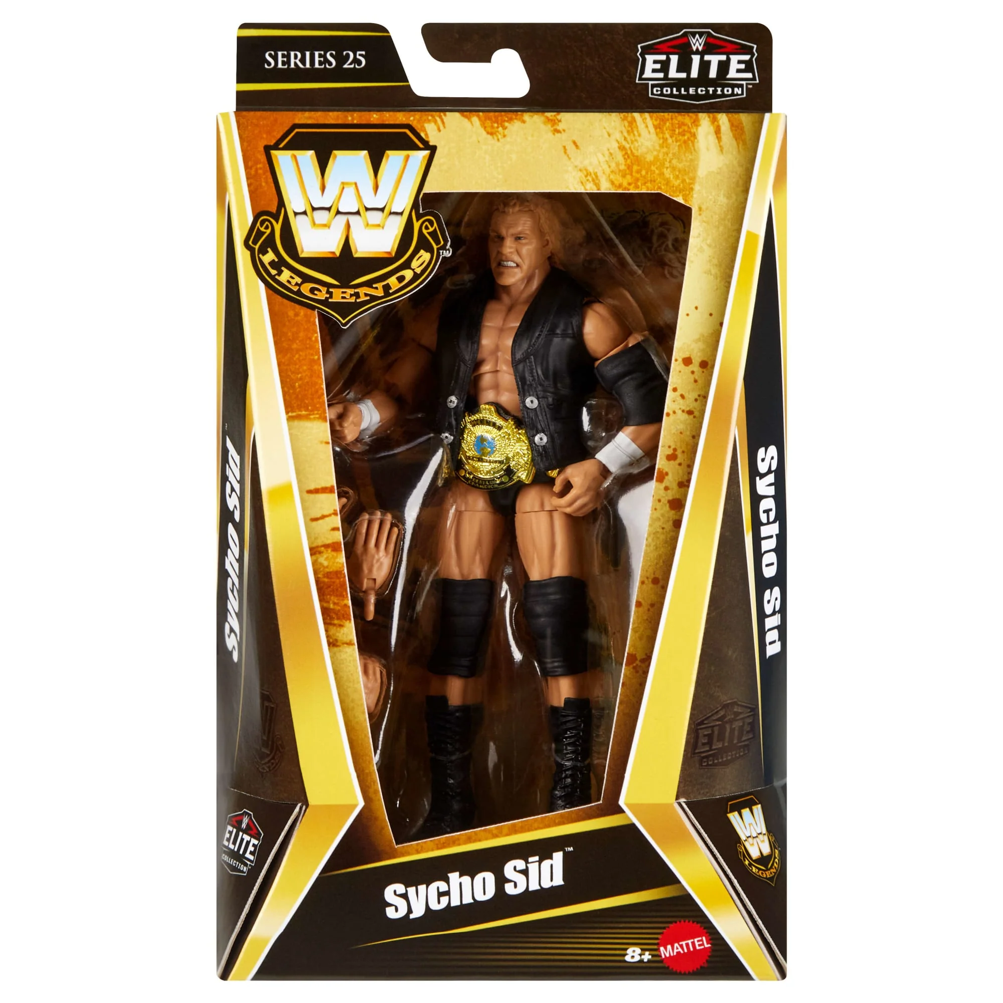 WWE Elite Legends Sycho Sid Action Figure - Image 6