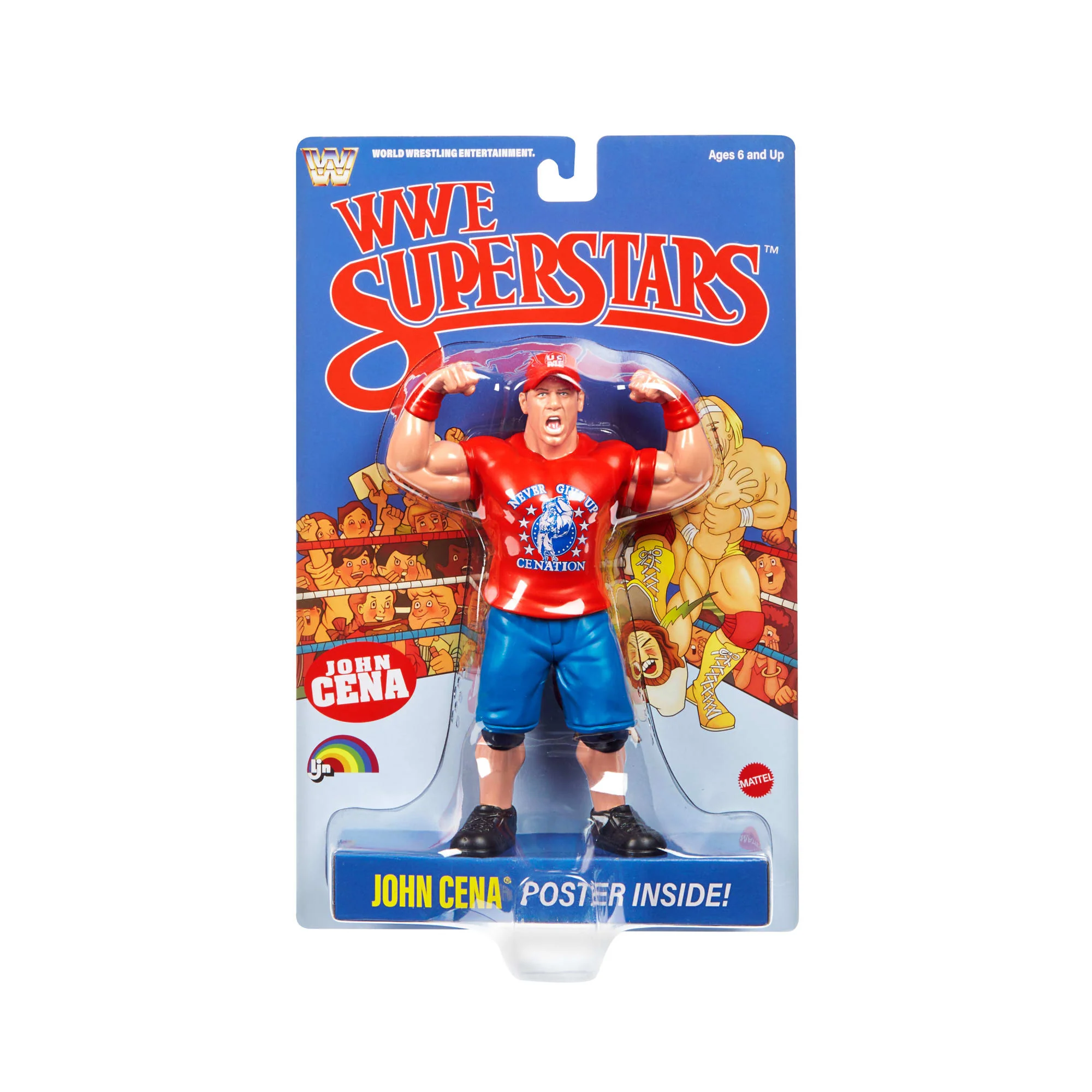 LJN WWE Superstars John Cena Action Figure - Image 7