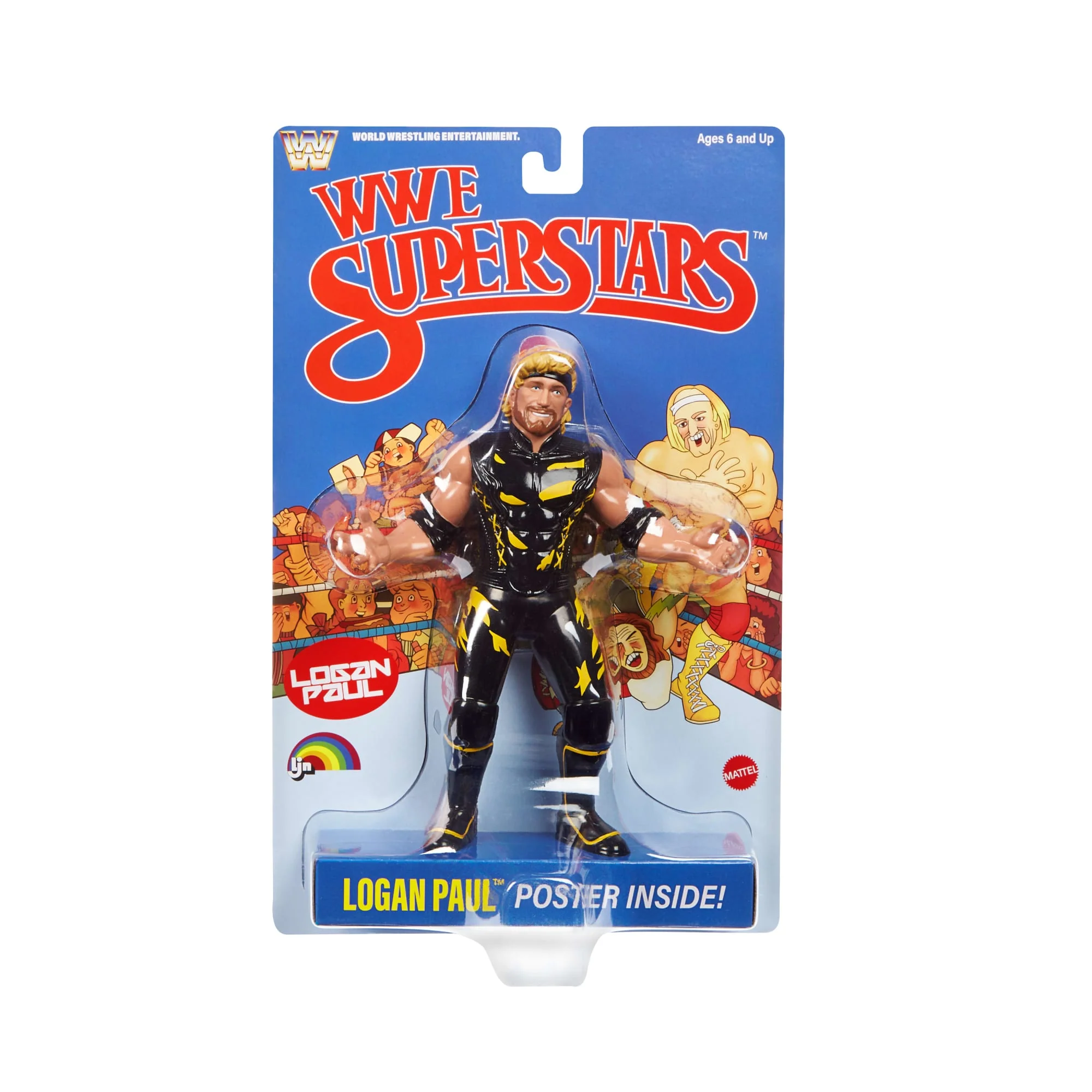 LJN  WWE Superstars Logan Paul Action Figure - Image 5