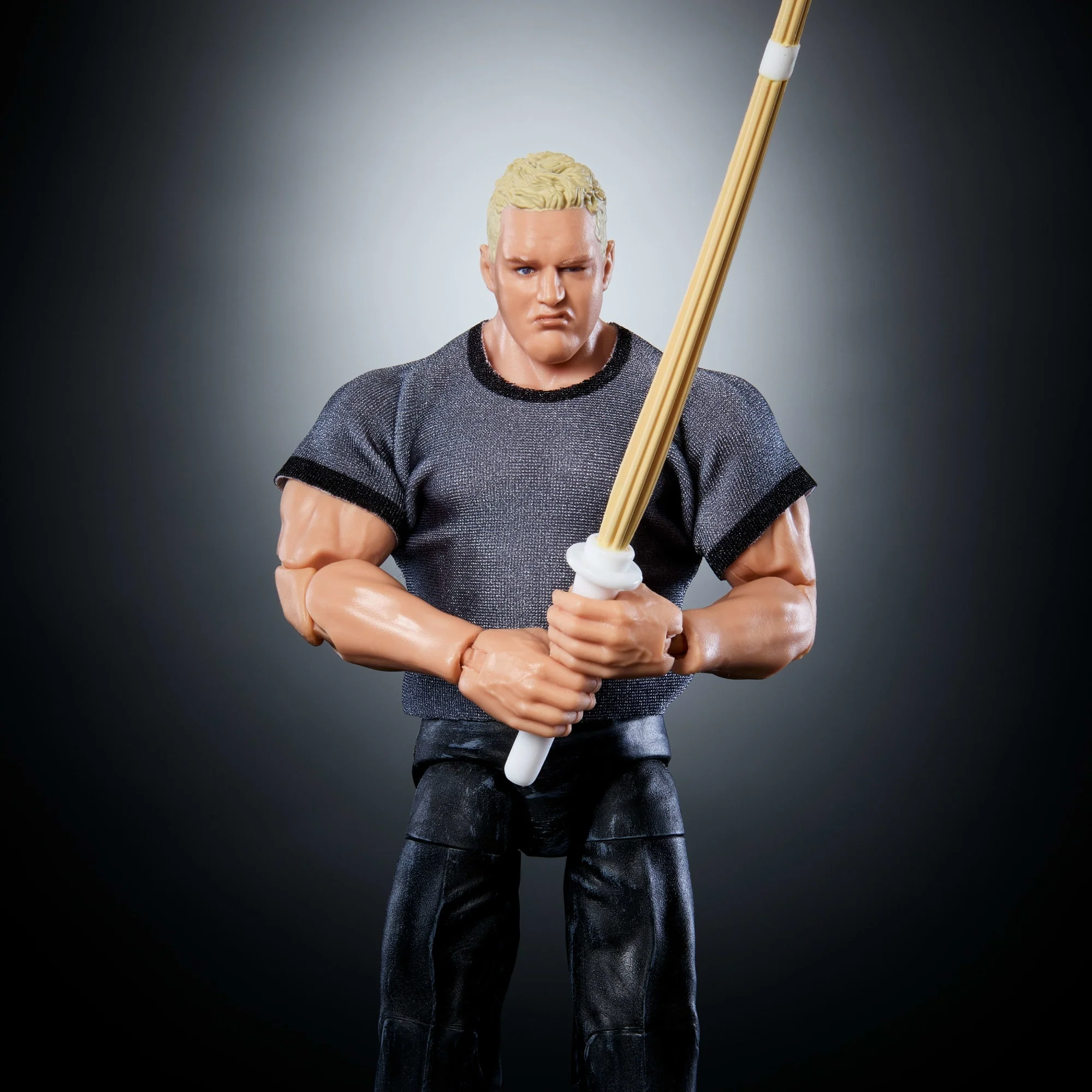 WWE Elite Collection Monday Night War Hardcore Hak Action Figure & Golga Build-A-Figure Parts - Image 3