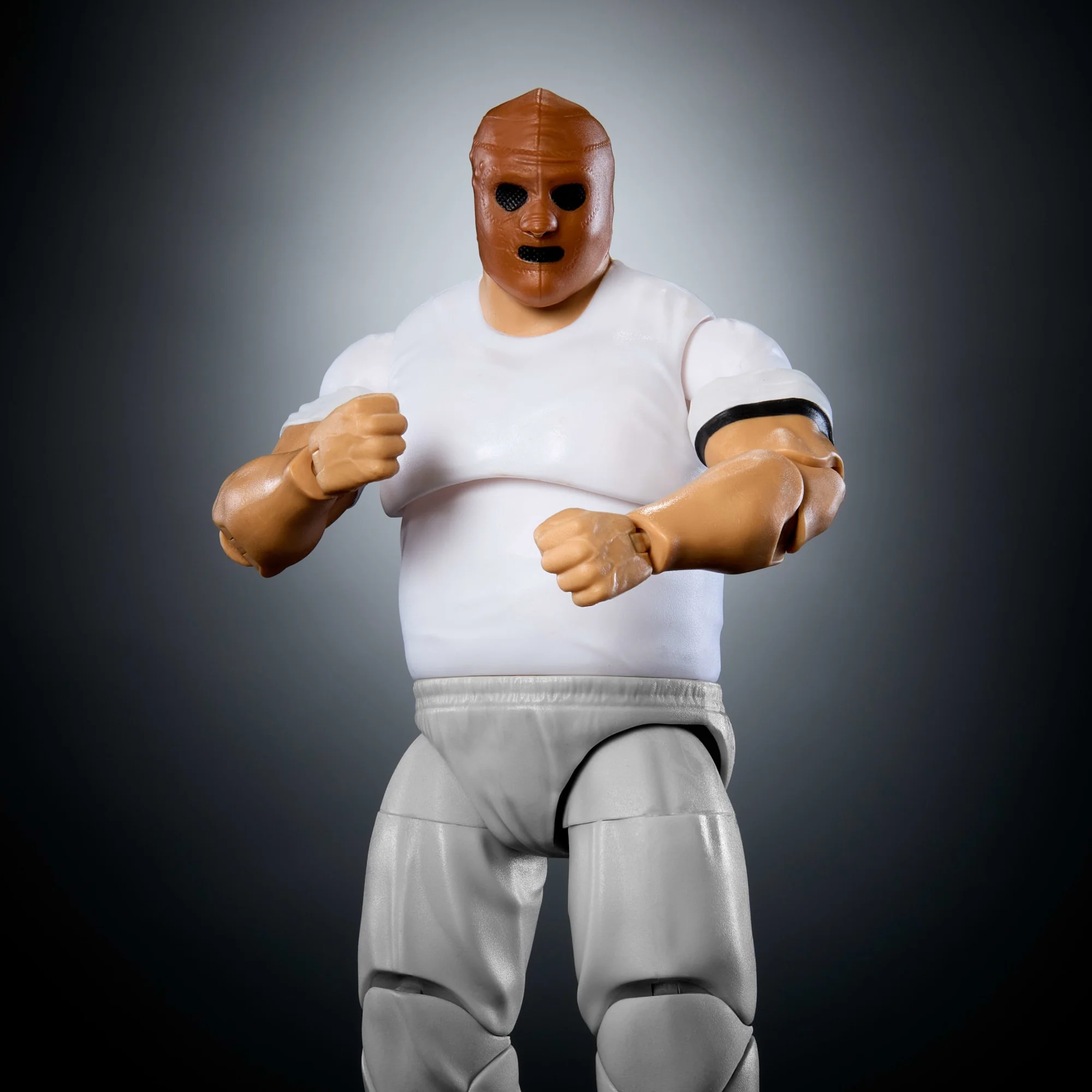 WWE Elite Collection Monday Night War Hardcore Hak Action Figure & Golga Build-A-Figure Parts - Image 7