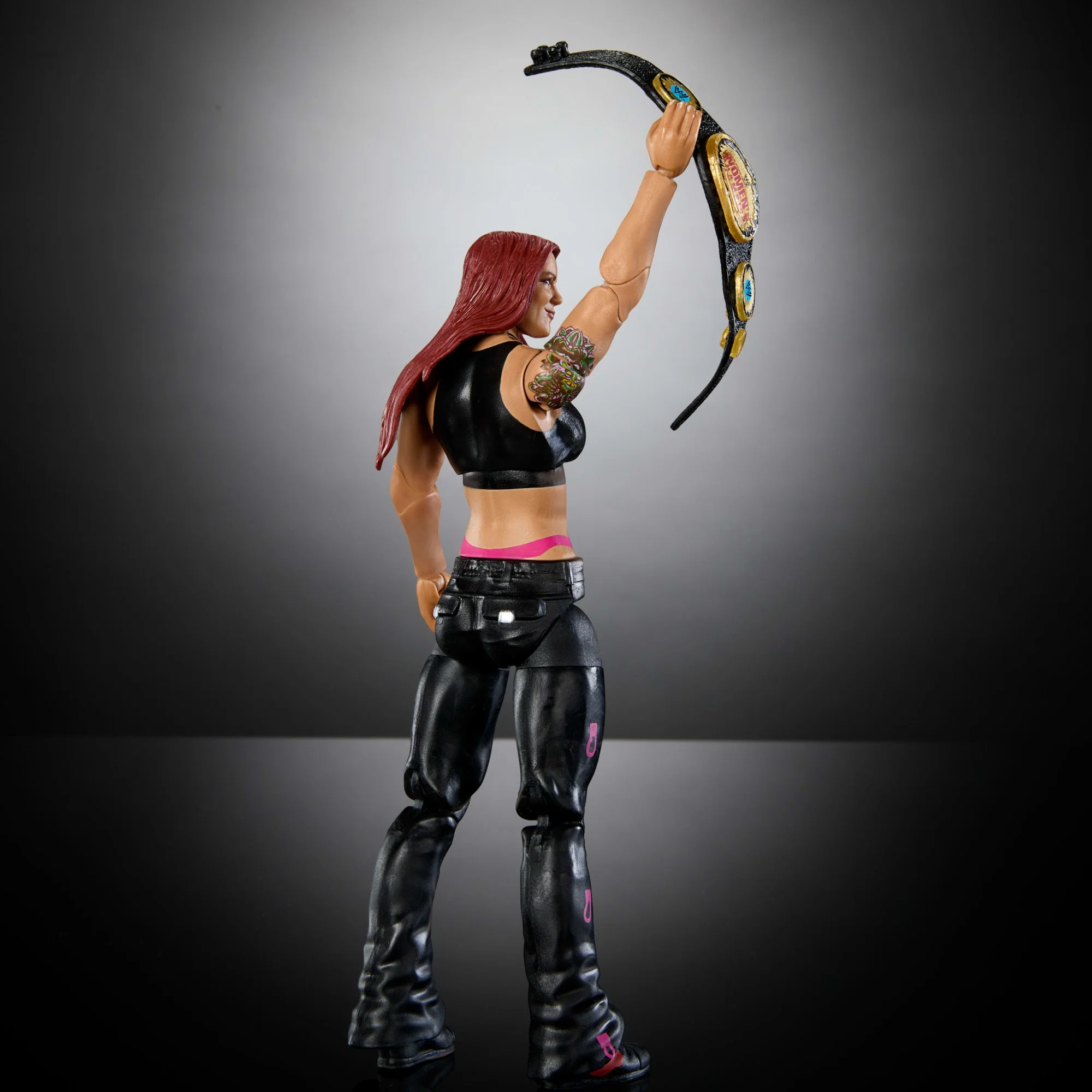 WWE Monday Night War Elite Collection Lita Action Figure & Dusty Rhodes Build-A-Figure Parts - Image 4