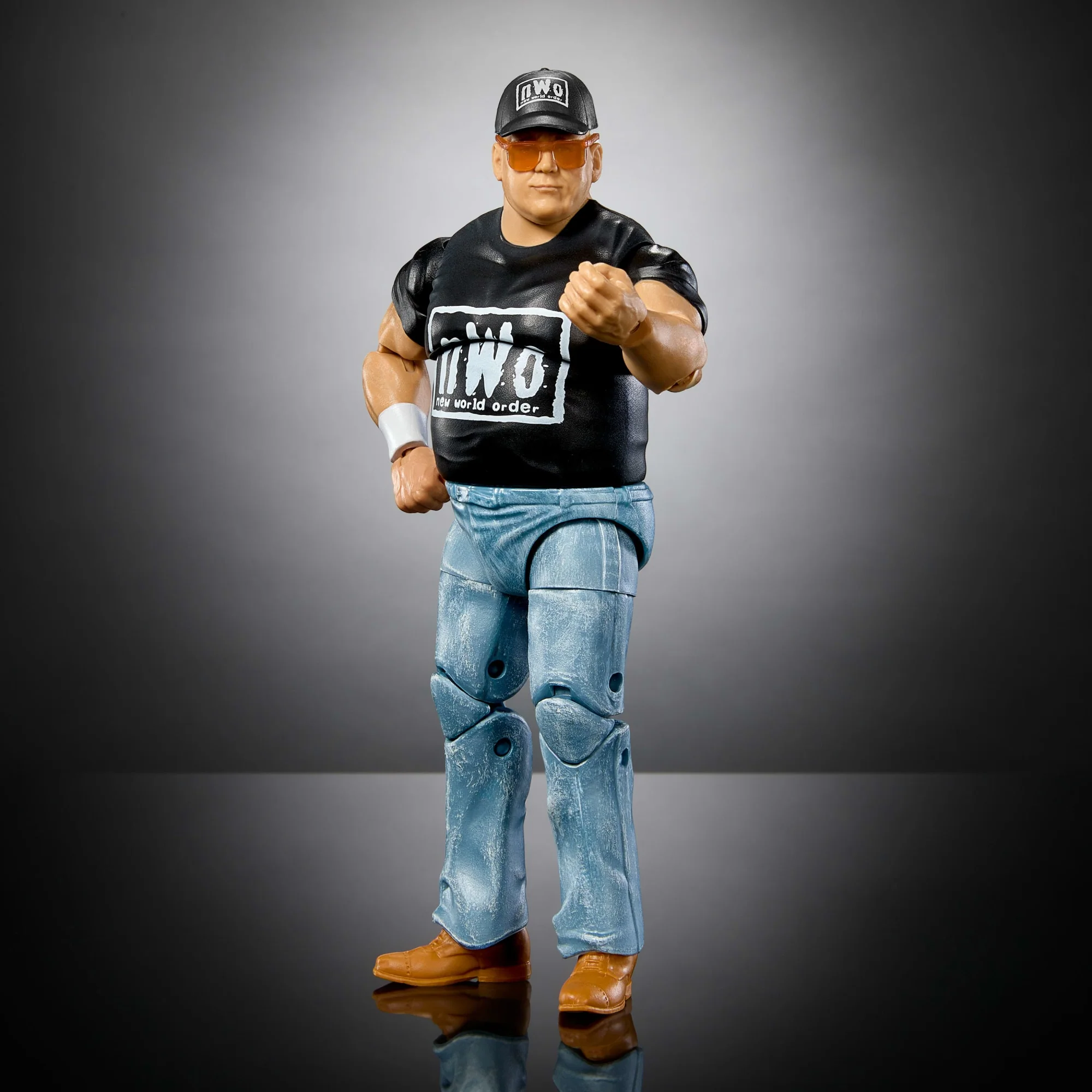 WWE Monday Night War Elite Collection Razor Ramon Action Figure & Dusty Rhodes Build-A-Figure Parts - Image 6