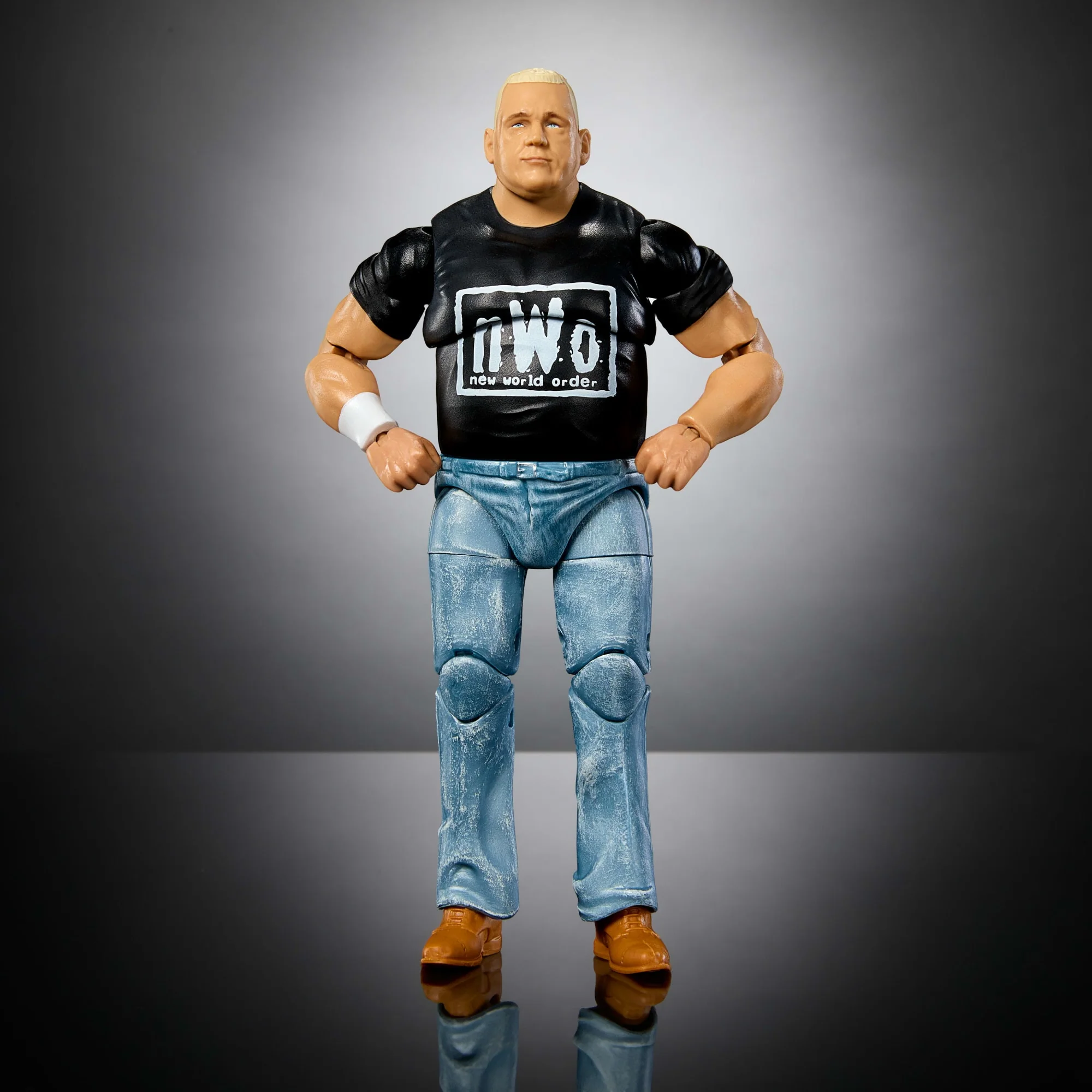 WWE Monday Night War Elite Collection Syxx Action Figure & Dusty Rhodes Build-A-Figure Parts - Image 5