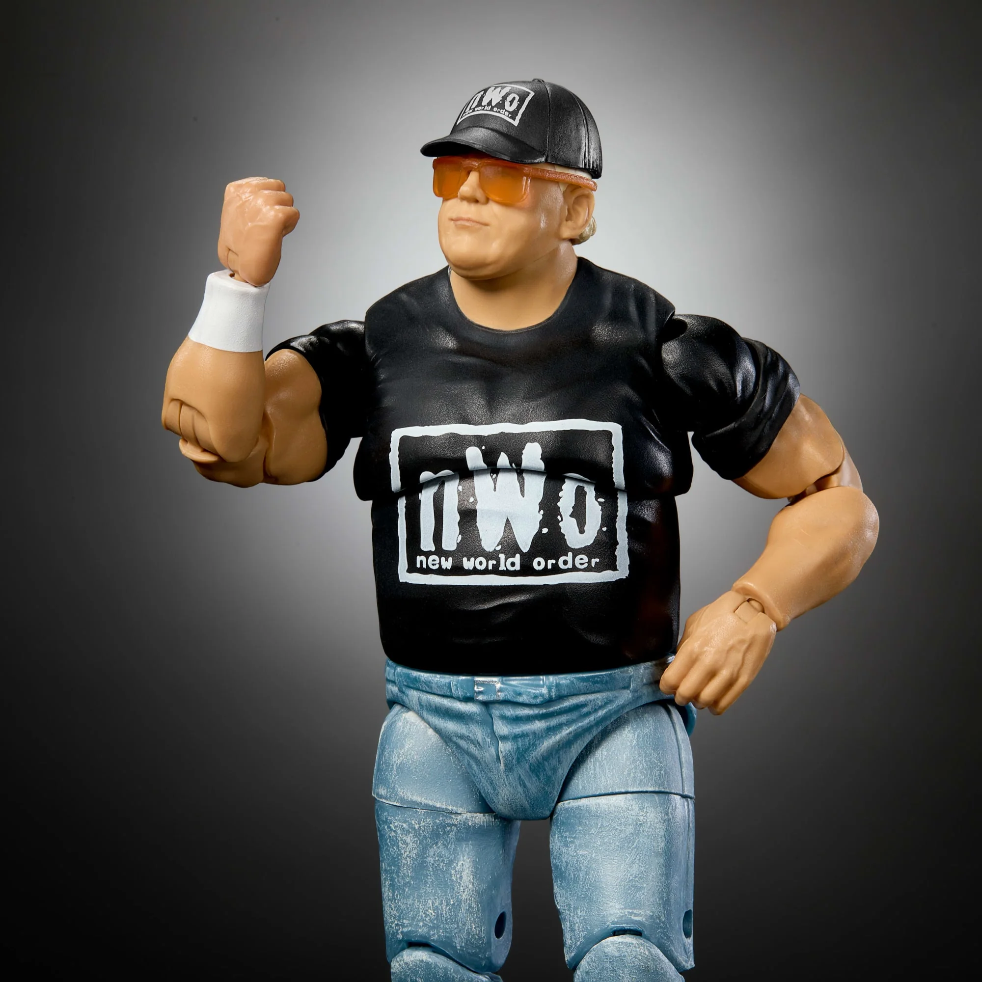 WWE Monday Night War Elite Collection Ultimate Warrior Action Figure & Dusty Rhodes Build-A-Figure Parts - Image 5