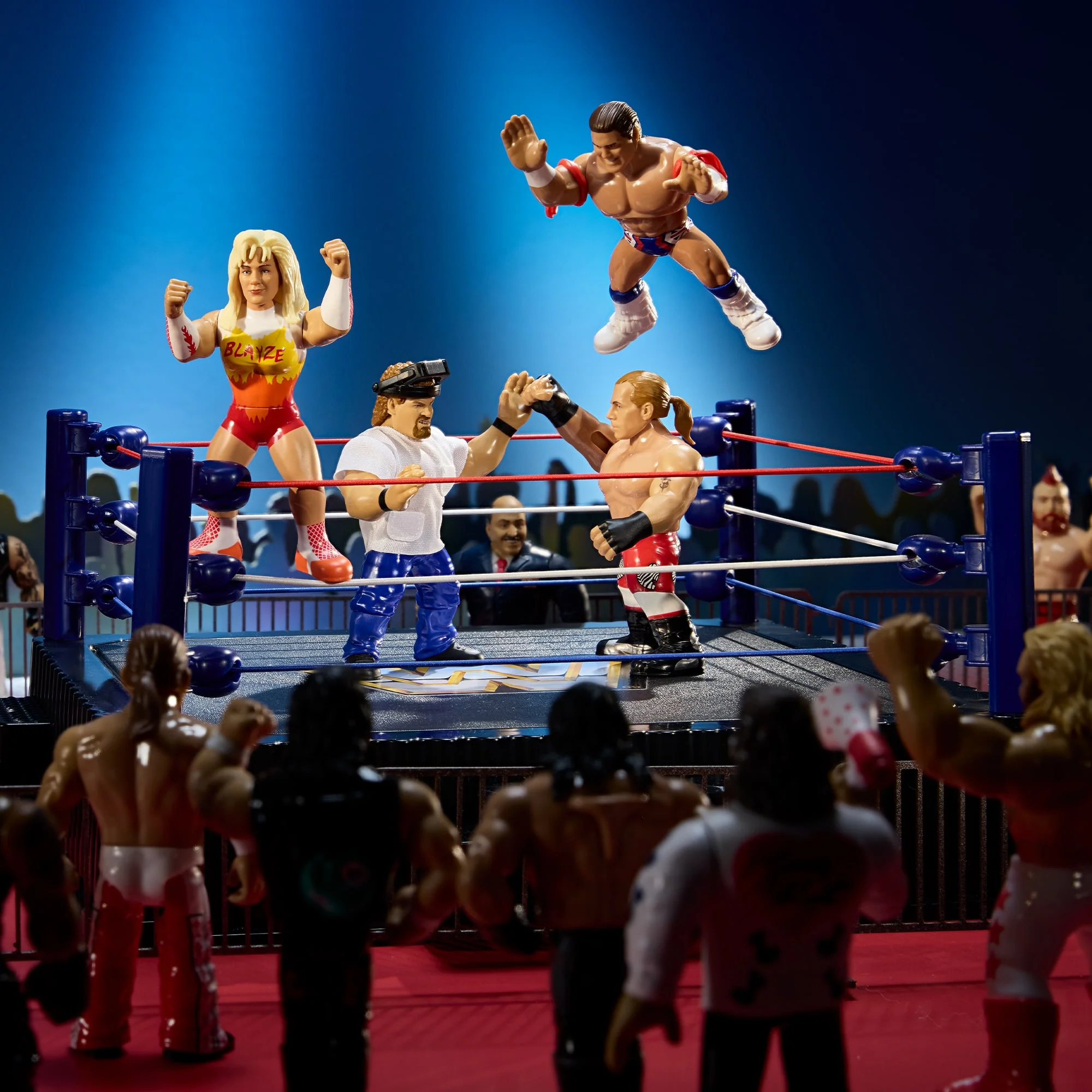 WWE Retro Action Figure 4-Pack Bundle - Image 4