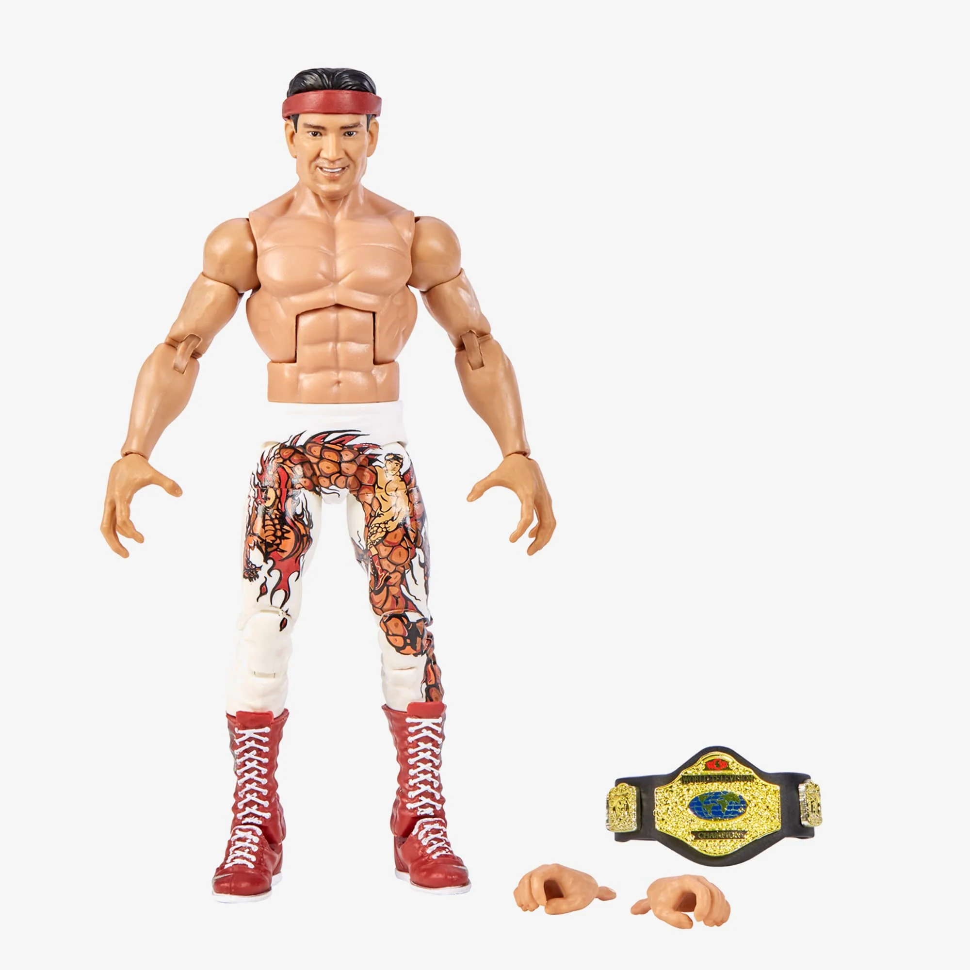 WWE Ricky "The Dragon" Steamboat Elite Collection Action Figure - Image 2