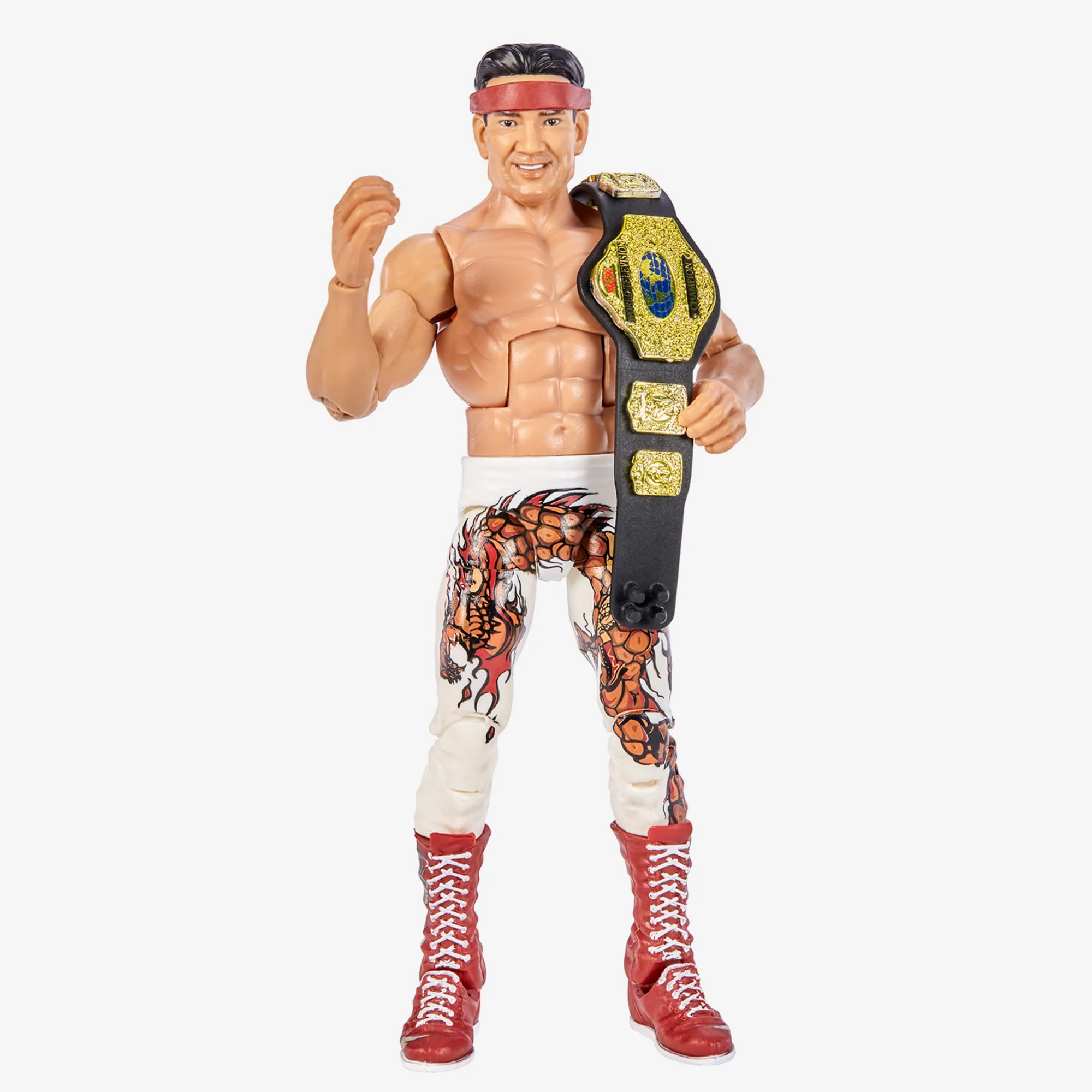 WWE Ricky "The Dragon" Steamboat Elite Collection Action Figure - Image 3