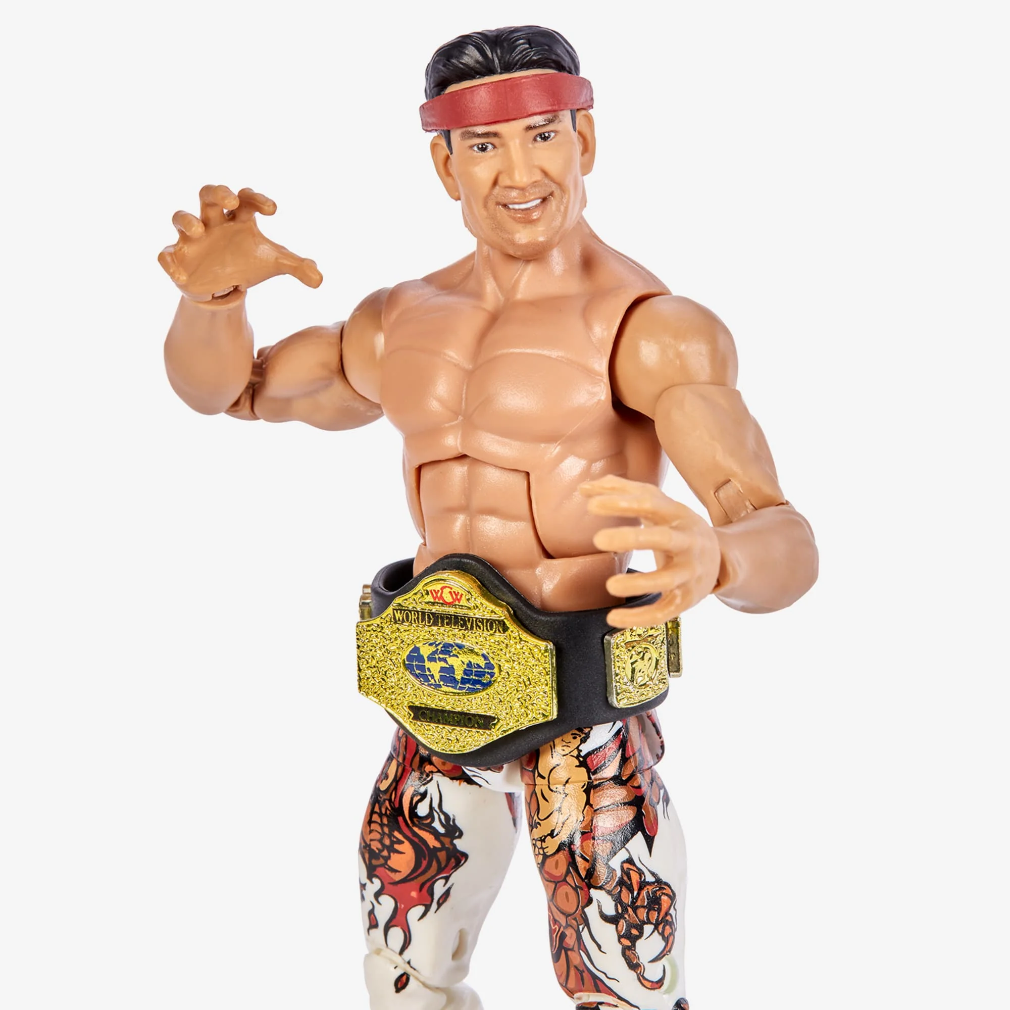 WWE Ricky "The Dragon" Steamboat Elite Collection Action Figure - Image 4