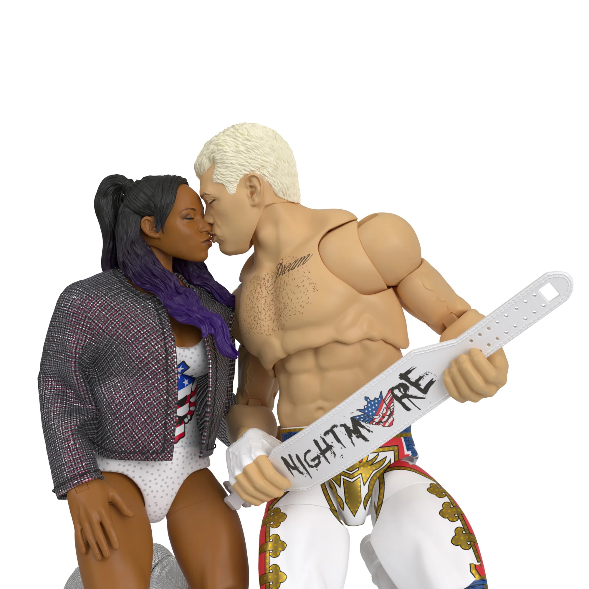 WWE Ultimate Edition "The American Nightmare" Cody Rhodes & Brandi Rhodes 2-Pack - Image 4