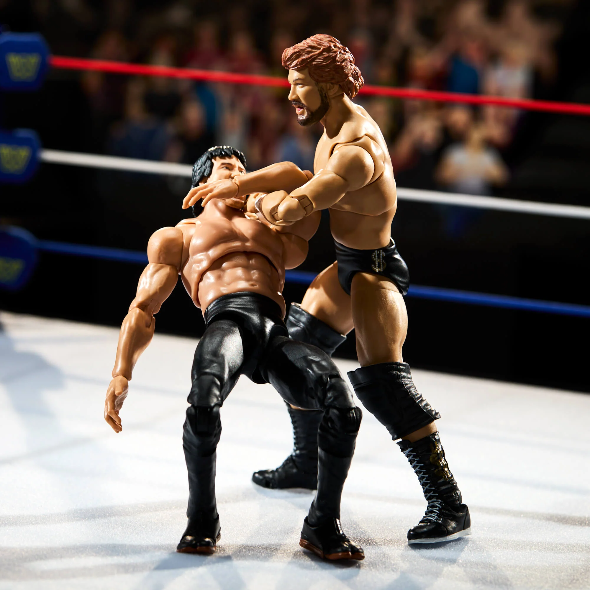WWE Ultimate Edition Coliseum Collection “Million Dollar Man” Ted DiBiase and Ricky “The Dragon” Steamboat 2-Pack - Image 3