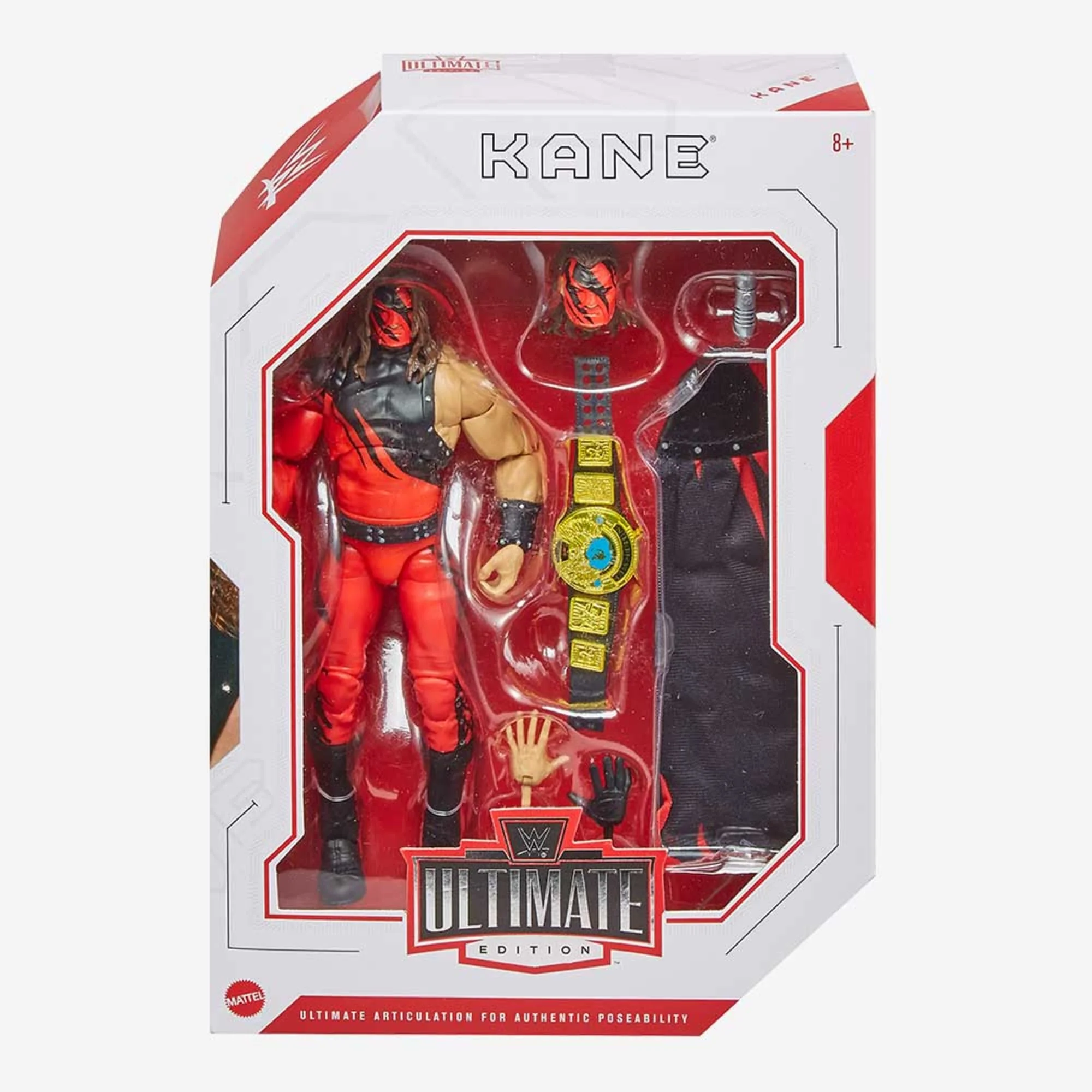 WWE Ultimate Edition Kane Action Figure - Image 6